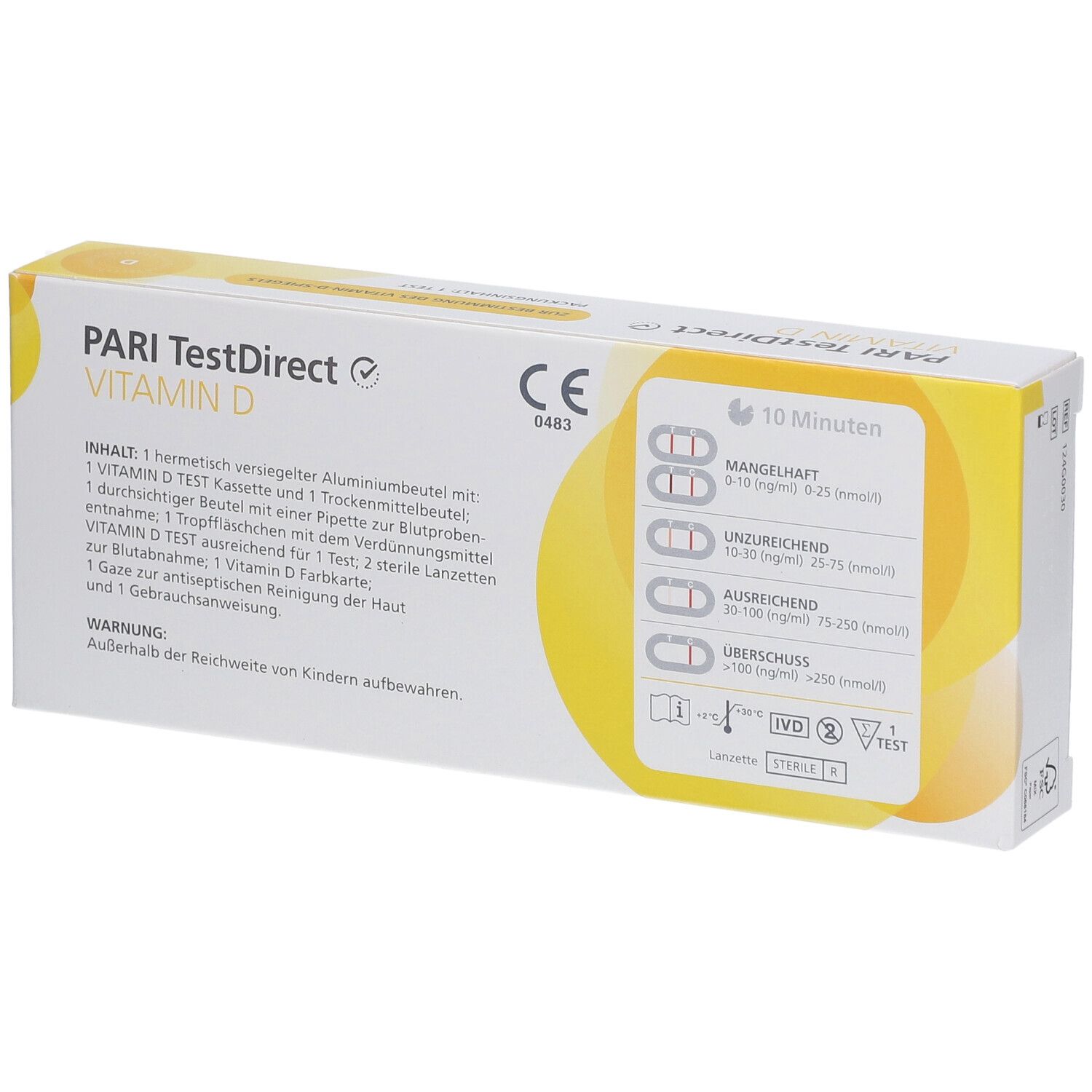 PARI TestDirect Vitamin D