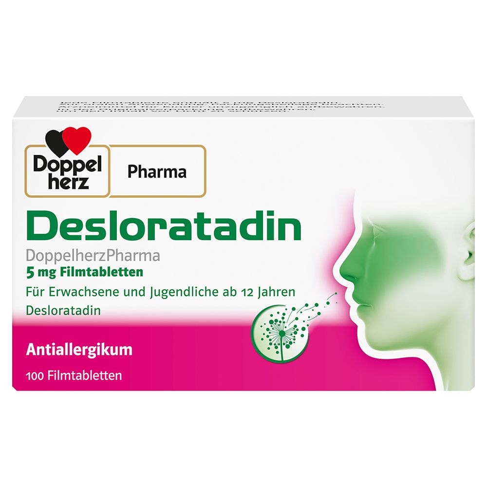 Desloratadin DoppelherzPharma 5 mg Filmtabletten