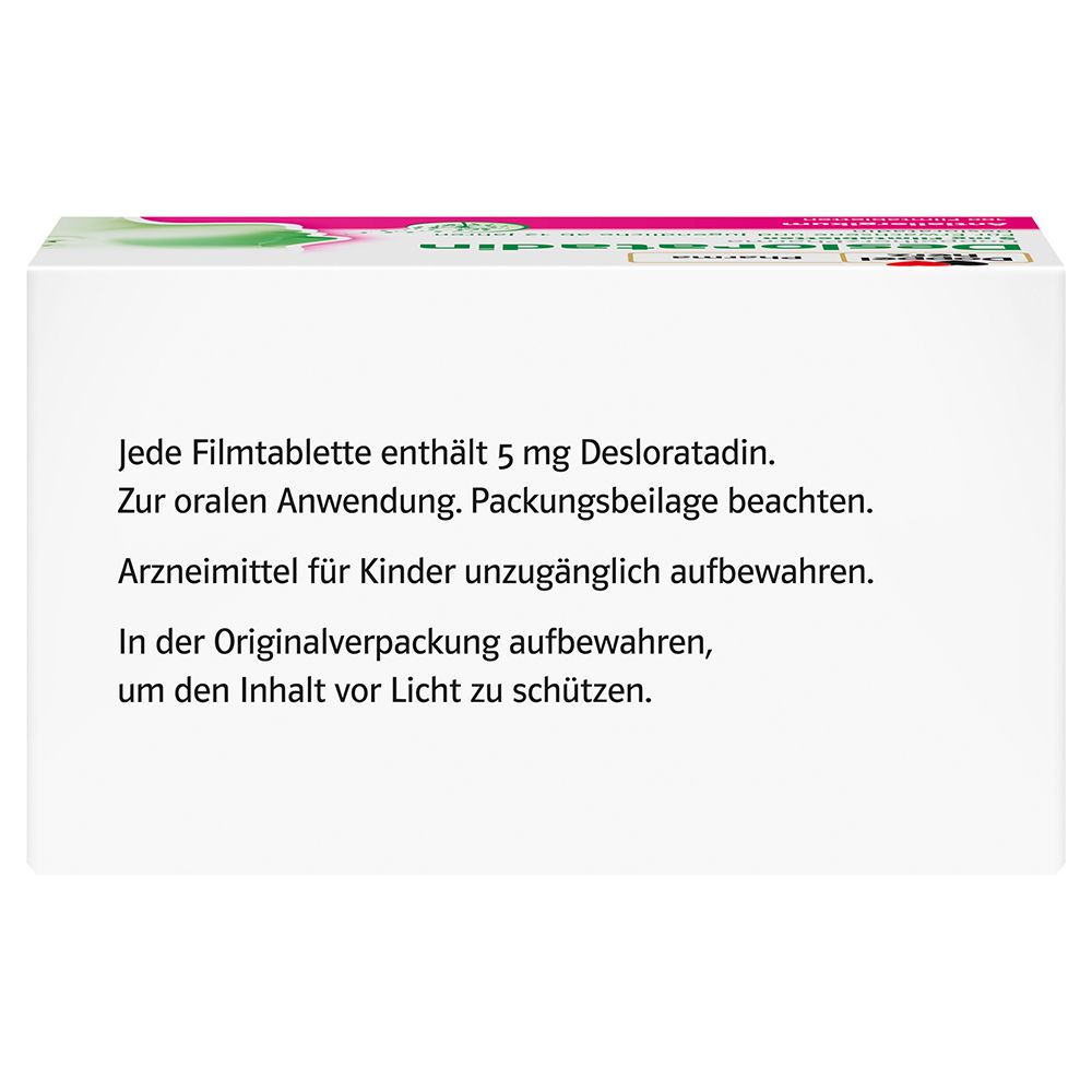 Desloratadin DoppelherzPharma 5 mg Filmtabletten
