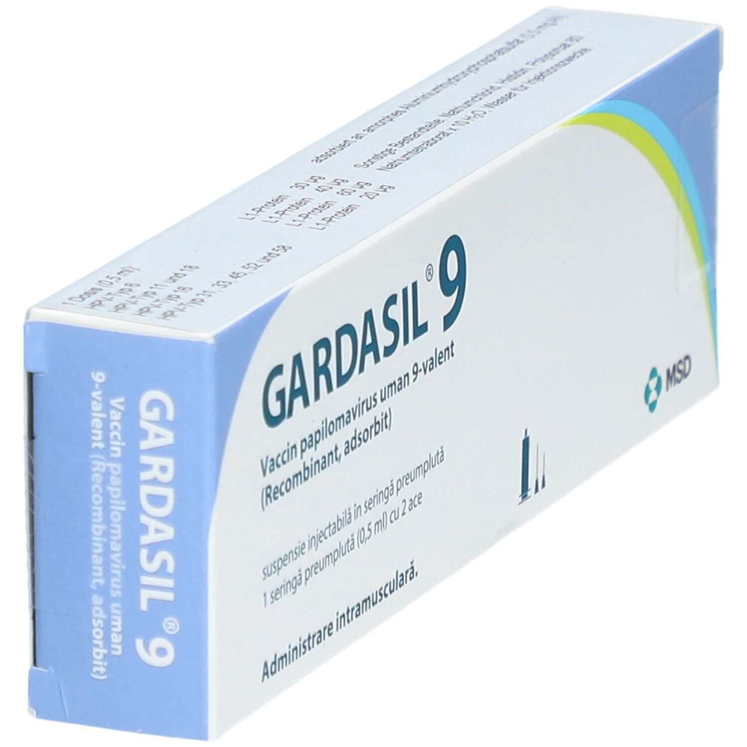 Gardasil 9 Inj.-Sus.i.e.Fertigspritze 10 St Injektionssuspension