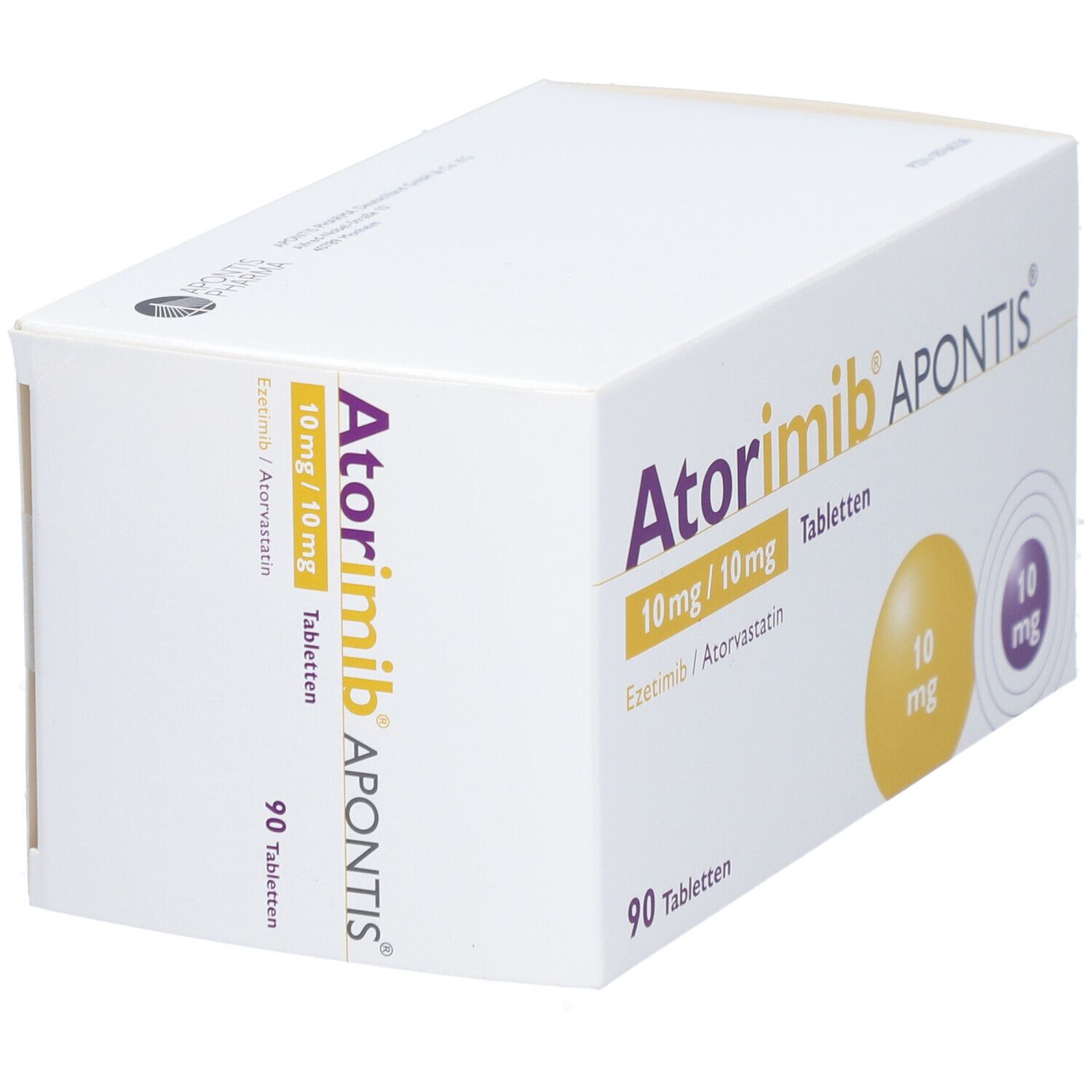 Atorimib Apontis 10 mg/10 mg Tabletten 90 St