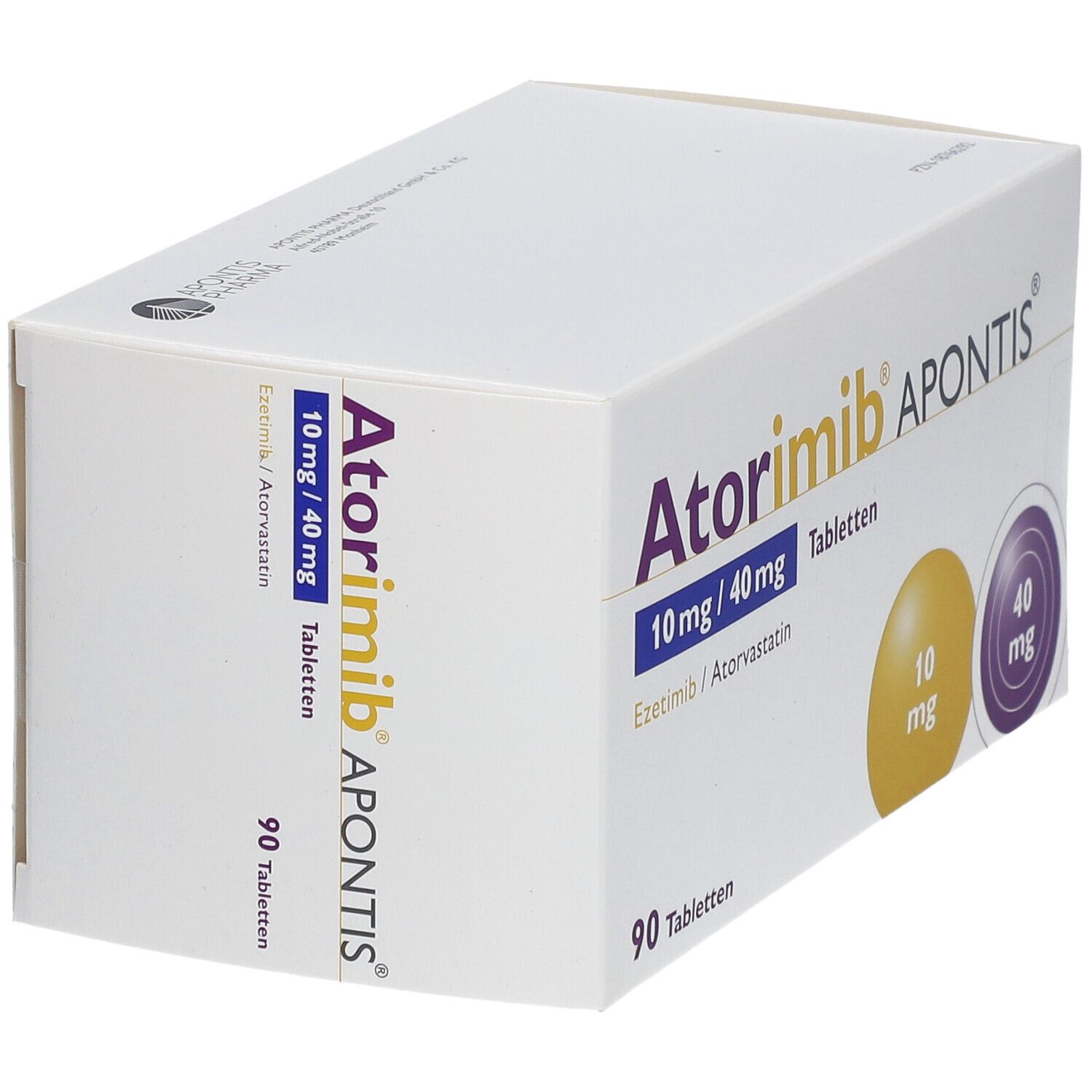 Atorimib Apontis 10 mg/40 mg Tabletten 90 St