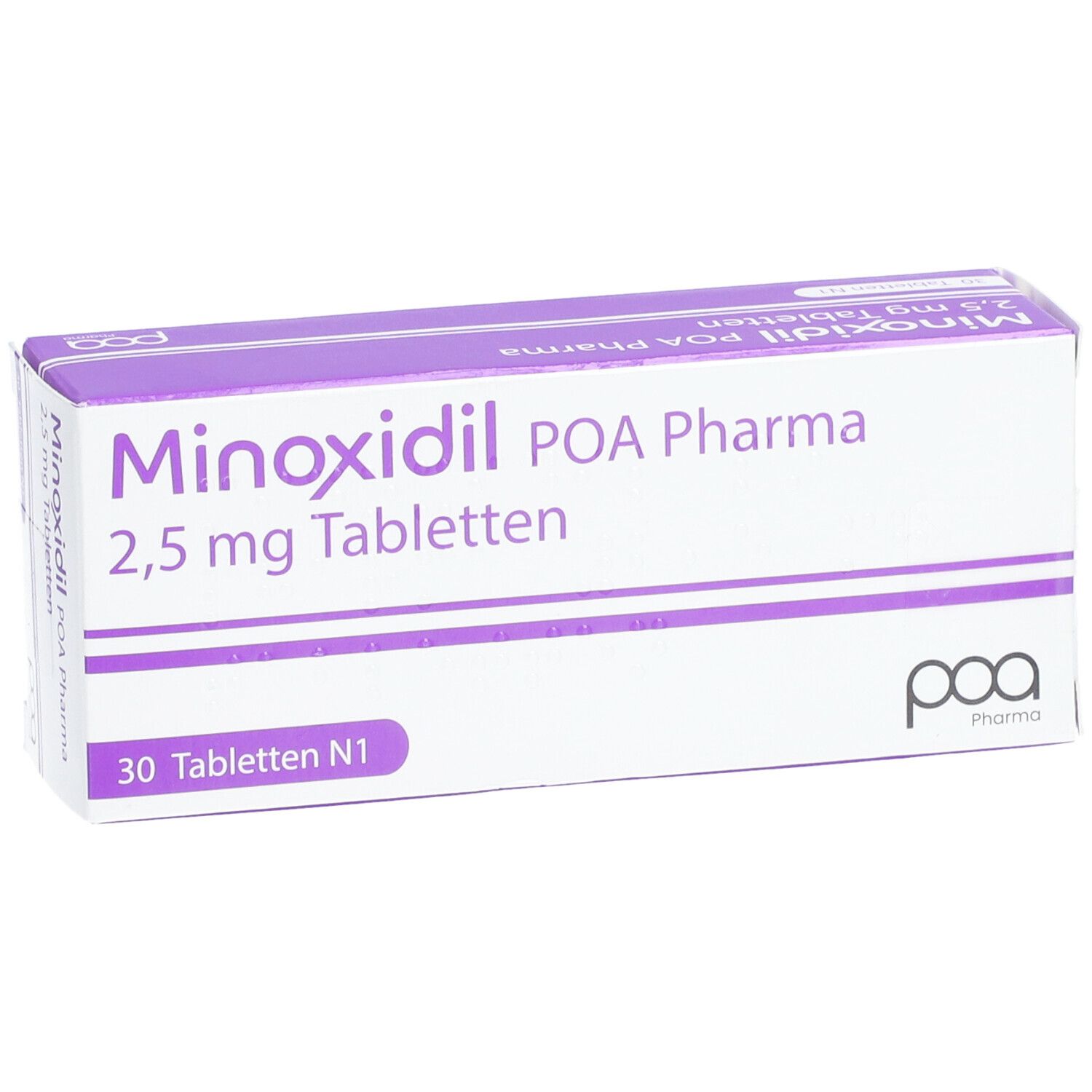 MINOXIDIL POA Pharma 2,5 mg Tabletten