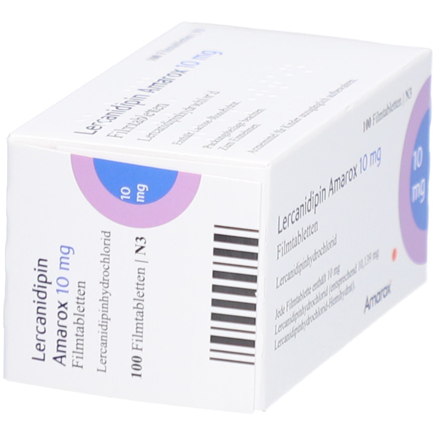LERCANIDIPIN Amarox 10 mg Filmtabletten