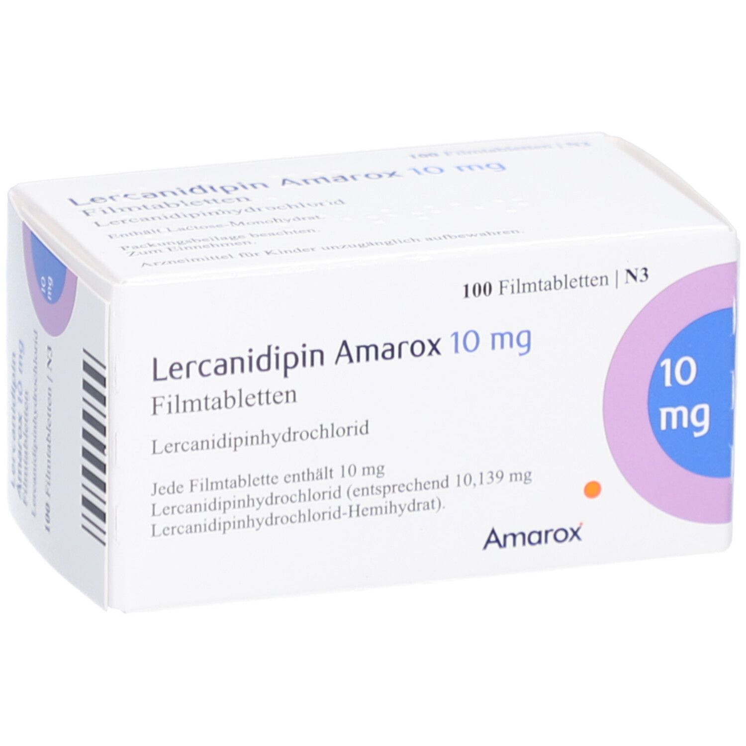 LERCANIDIPIN Amarox 10 mg Filmtabletten