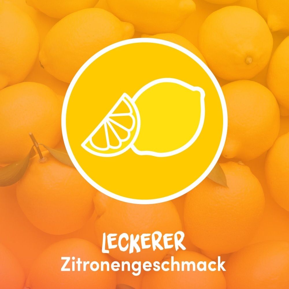Lemocin Lutschtabletten: Leckerer Zitronengeschmack.