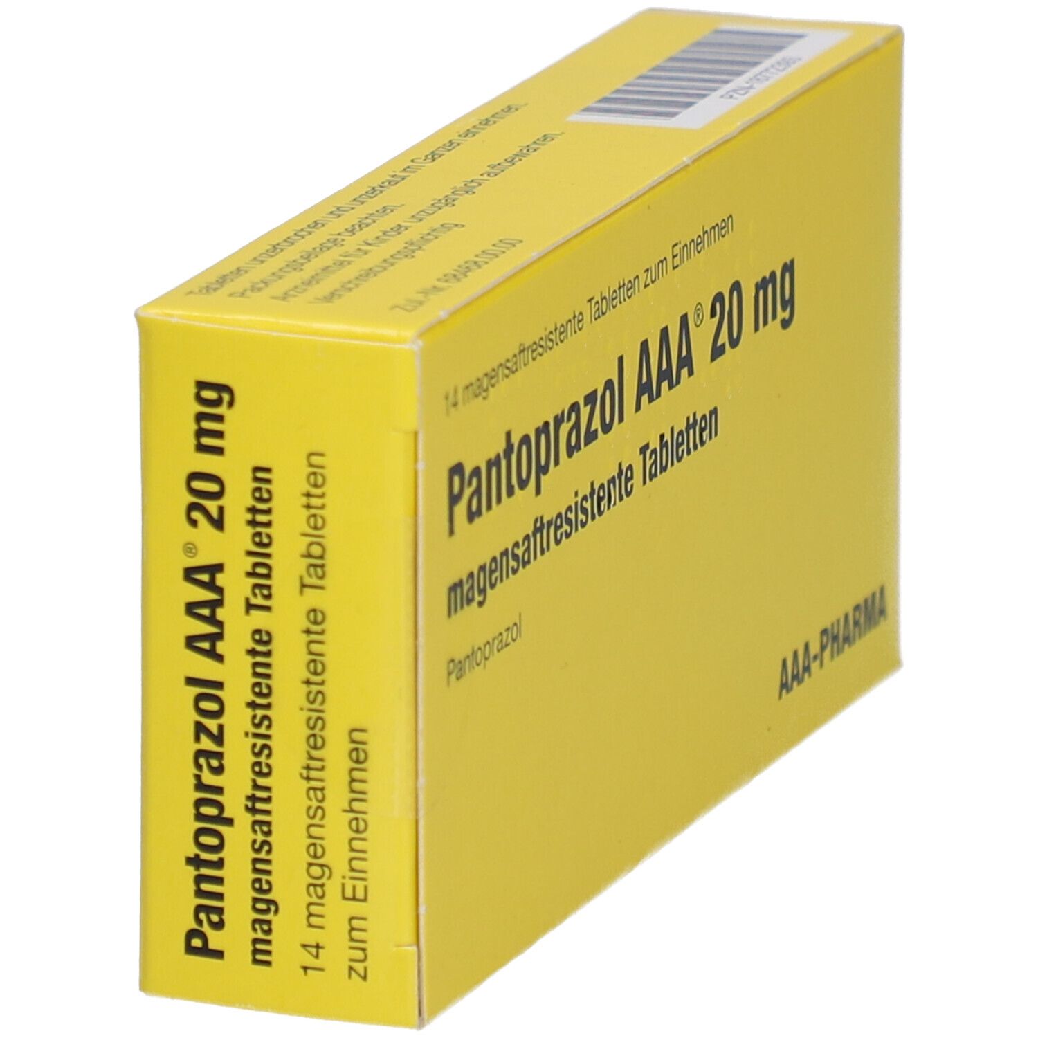 PANTOPRAZOL AAA 20 mg magensaftres.Tabletten