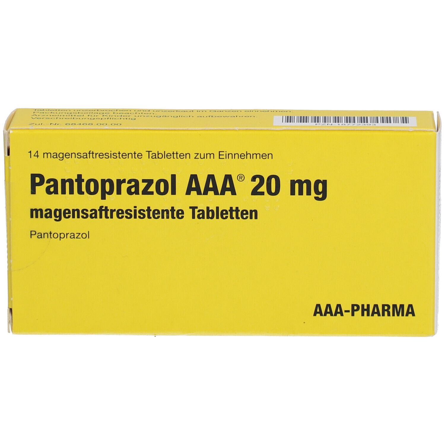 PANTOPRAZOL AAA 20 mg magensaftres.Tabletten
