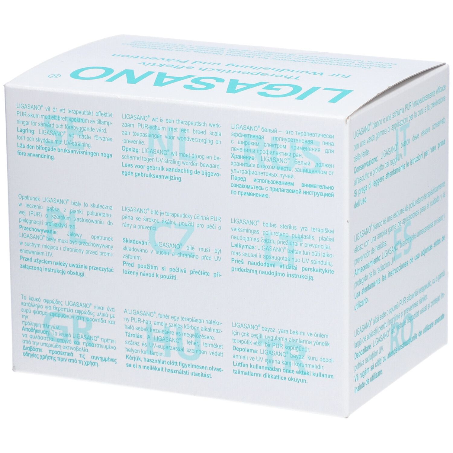 LIGASANO® weiß Verband 1 x 5 x 5 cm steril