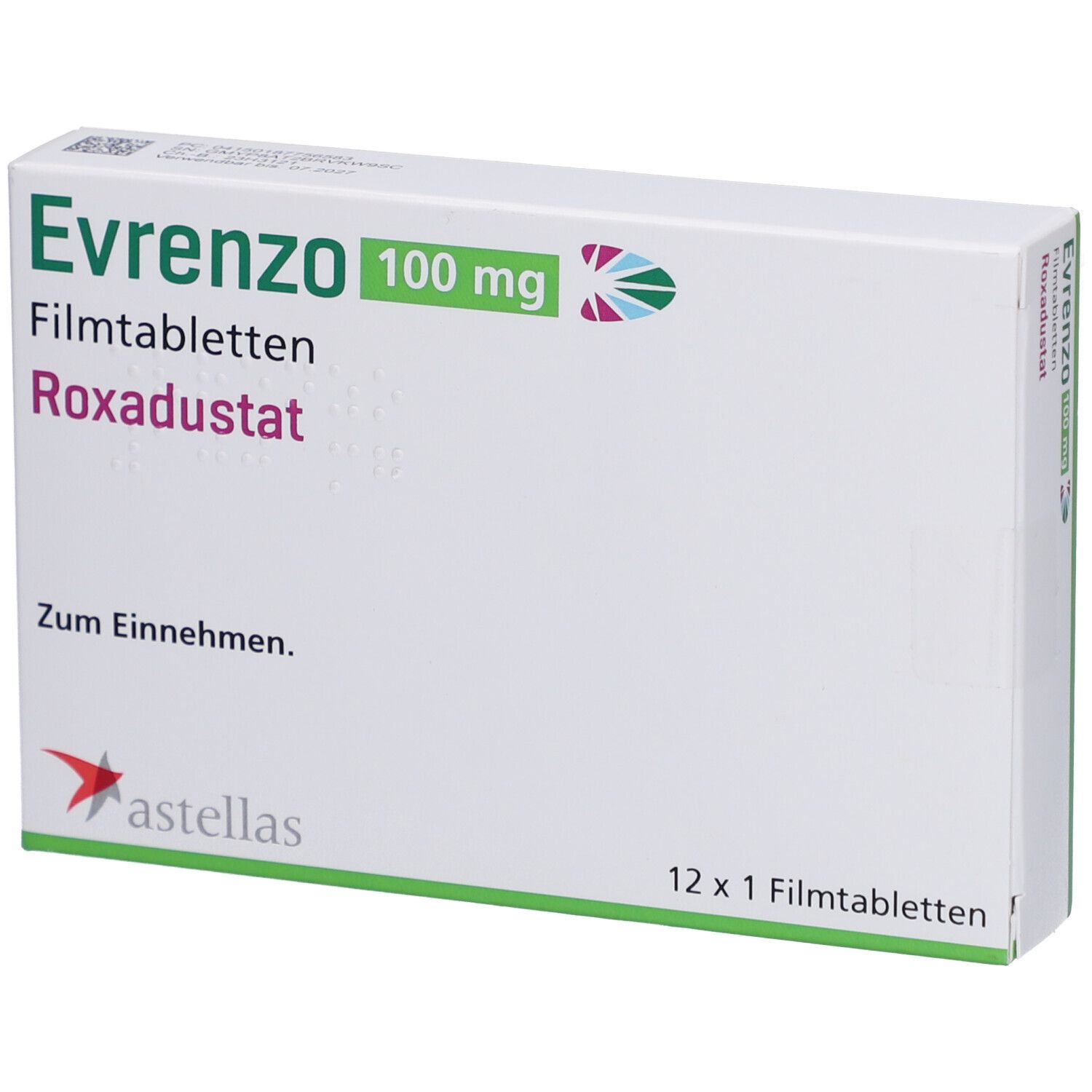 EVRENZO 100 mg Filmtabletten