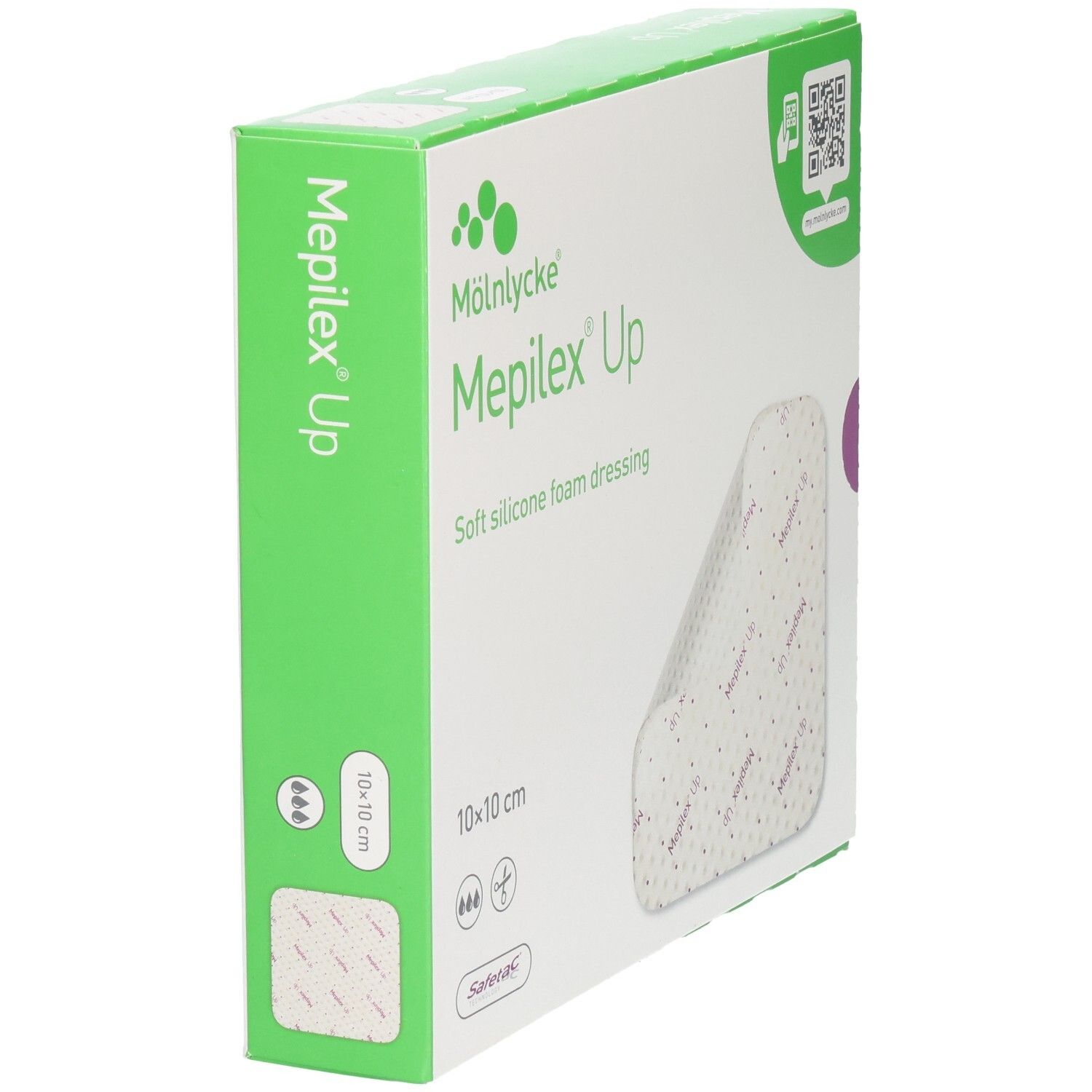 Mepilex Up Schaumverband 10 x 10 cm