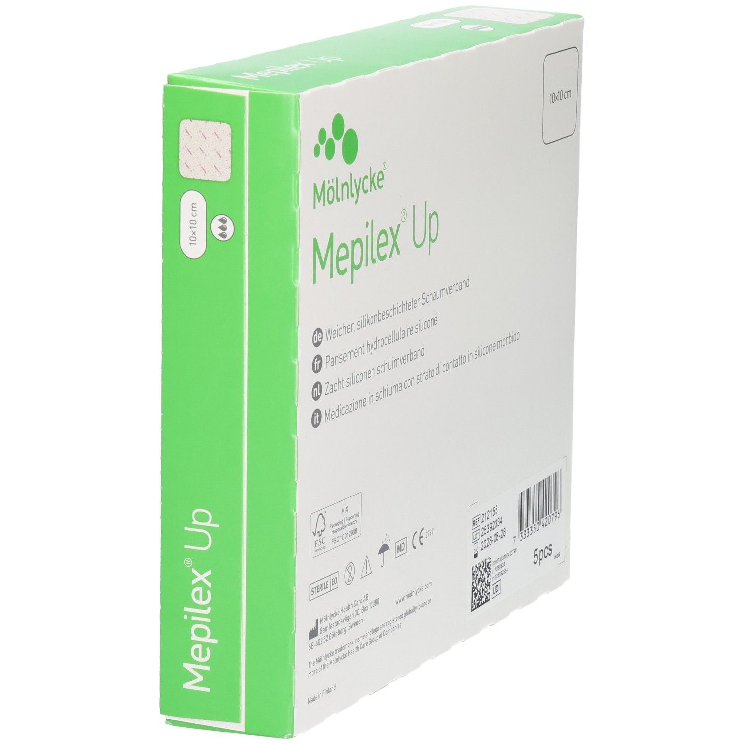 Mepilex Up Schaumverband 10 x 10 cm