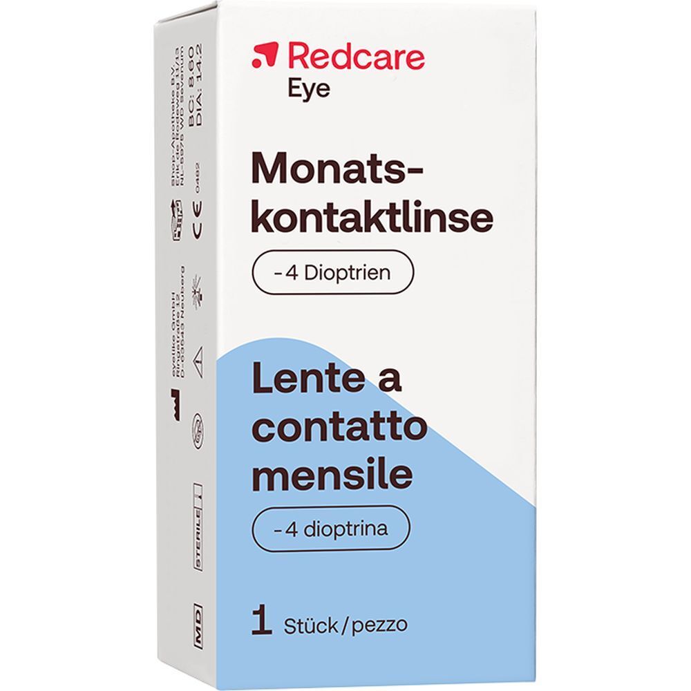 Redcare Eye Lentille de contact mensuelle -4 dioptries