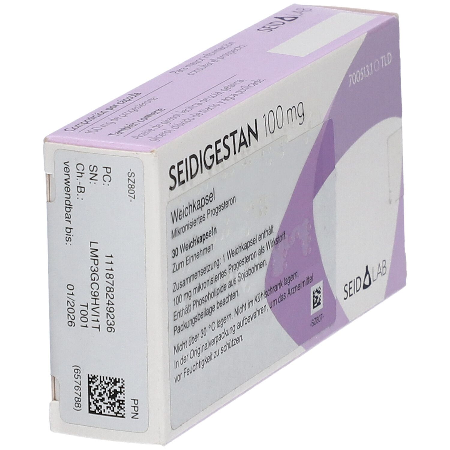 Seidigestan 100 mg Weichkapseln 30 St