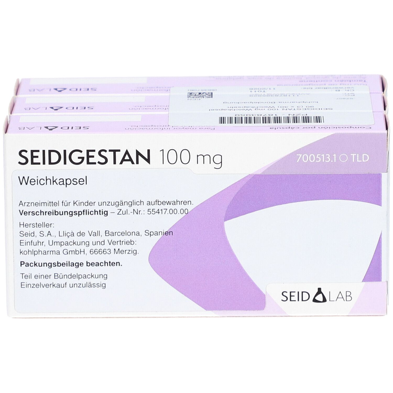 SEIDIGESTAN 100 mg Weichkapseln