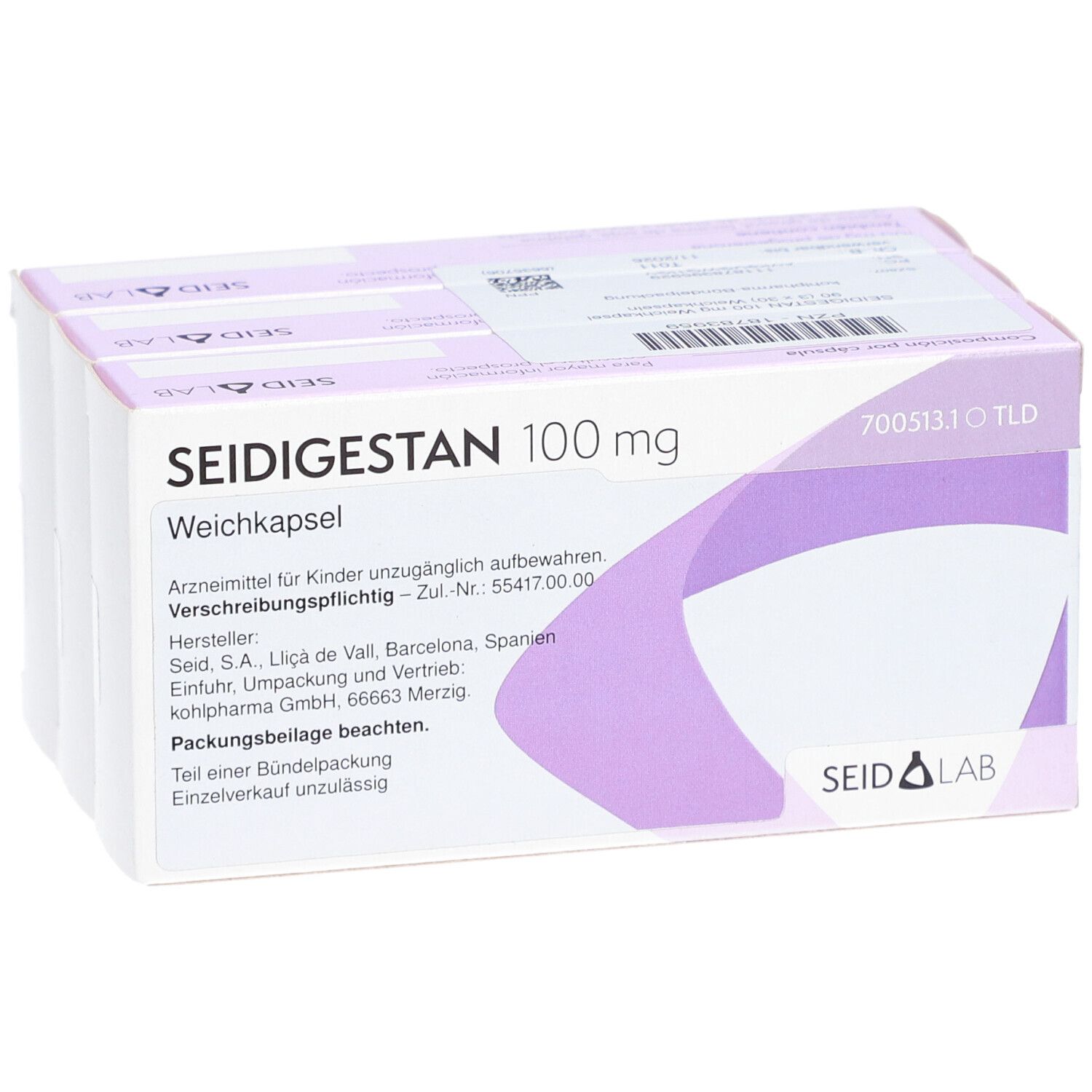 SEIDIGESTAN 100 mg Weichkapseln