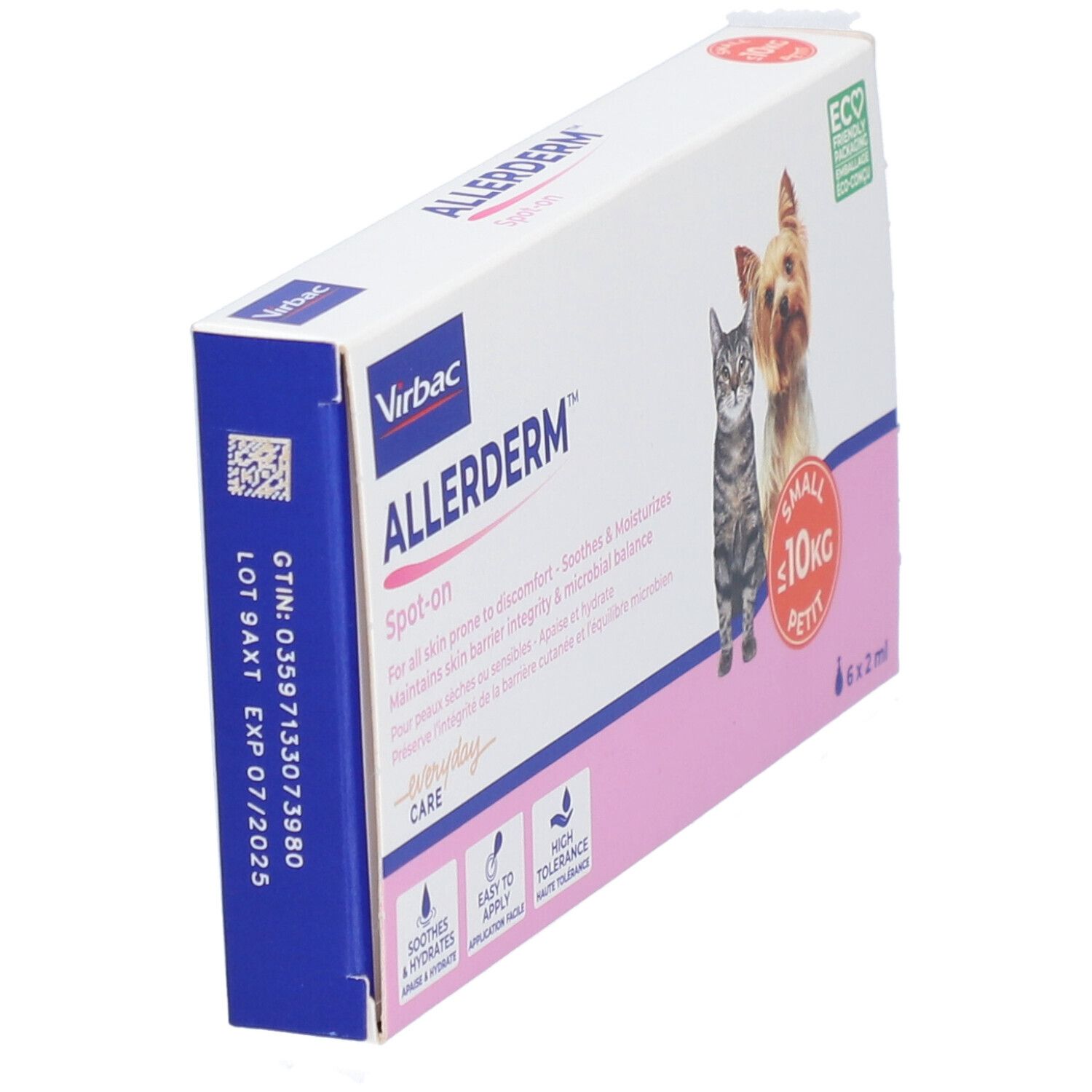 Allerderm® Spot on für Katzen und kleine Hunde unter 10 kg