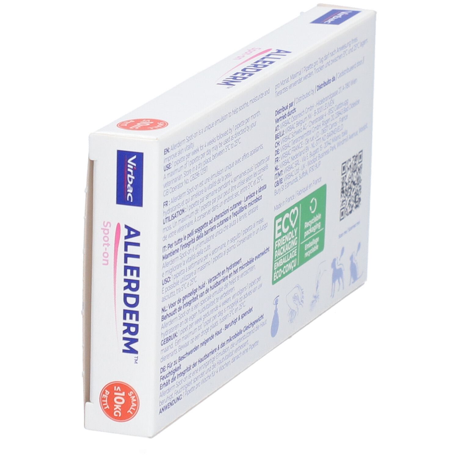 Allerderm® Spot on für Katzen und kleine Hunde unter 10 kg