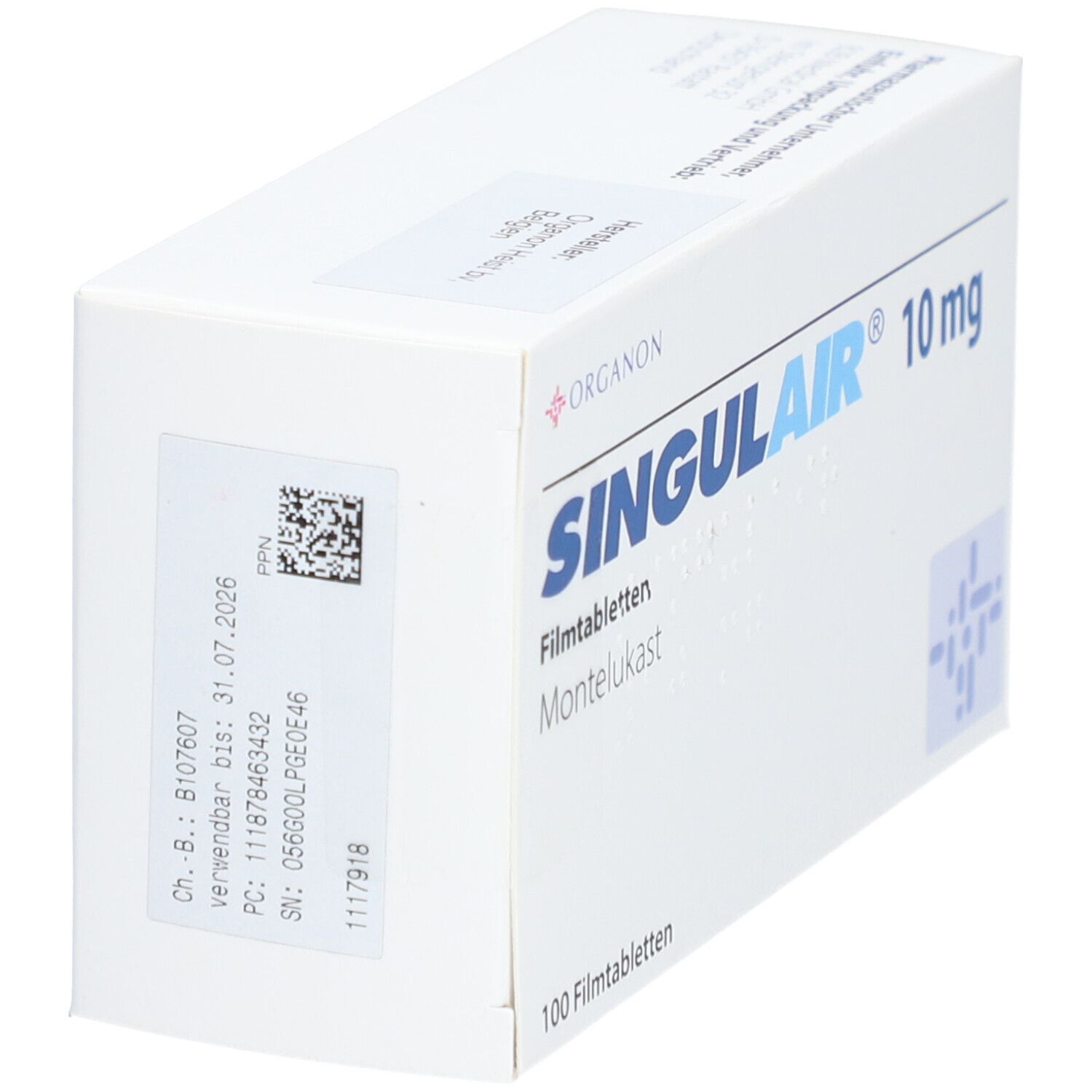 Singulair 10 mg Filmtabletten 100 St