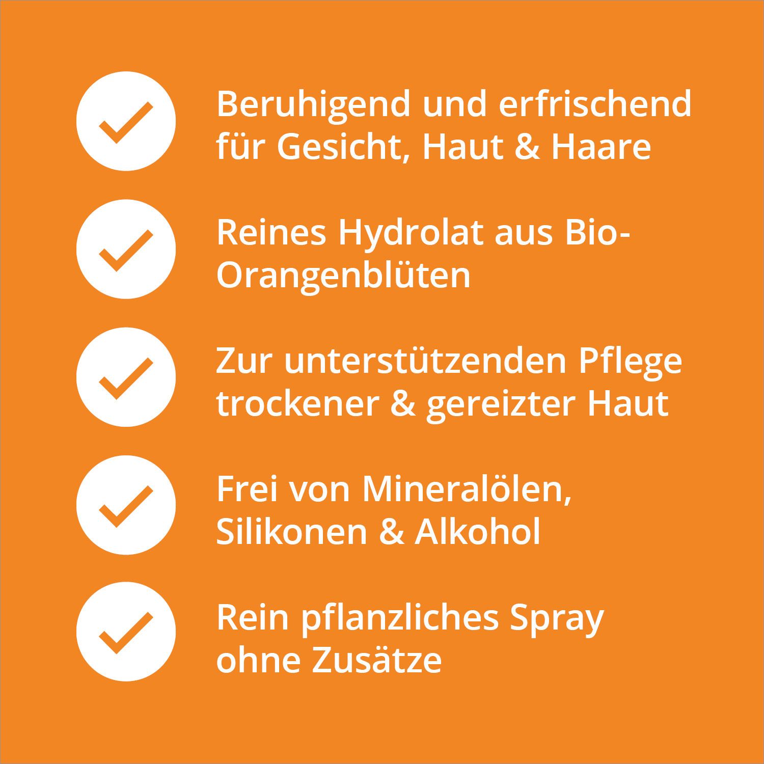 Orangenblütenwasser Bio 100 ml Flüssigkeit