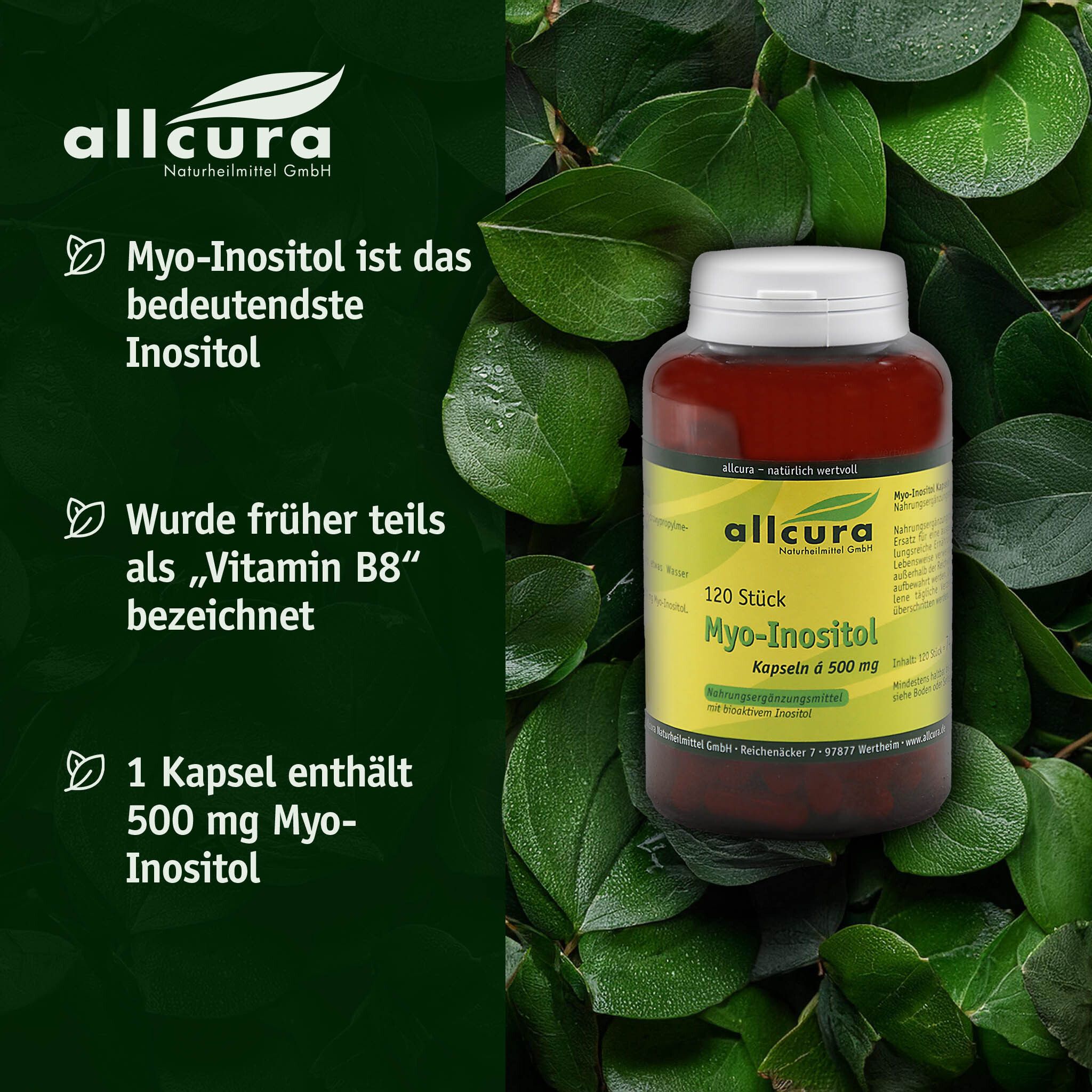allcura Myo-Inositol 500 mg