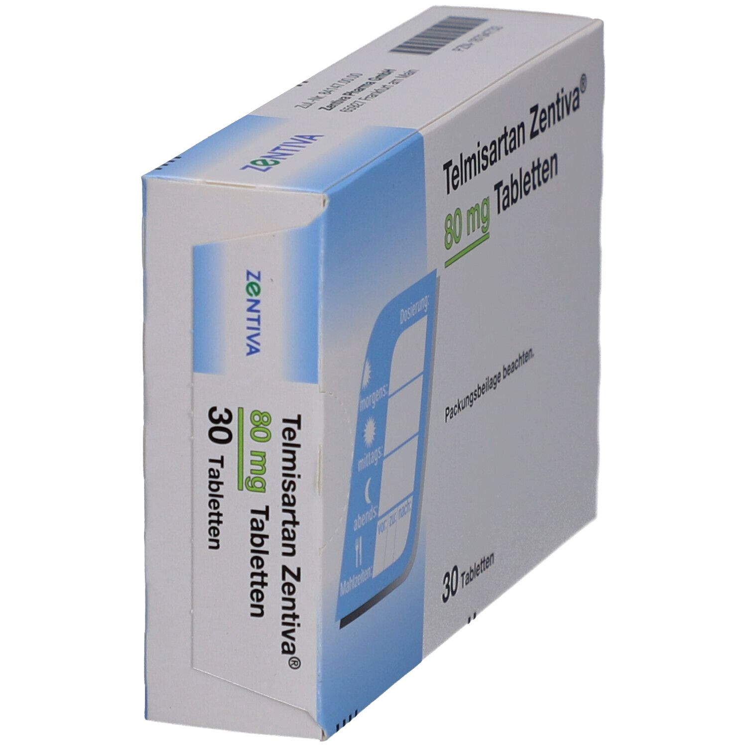 TELMISARTAN Zentiva 80 mg Tabletten