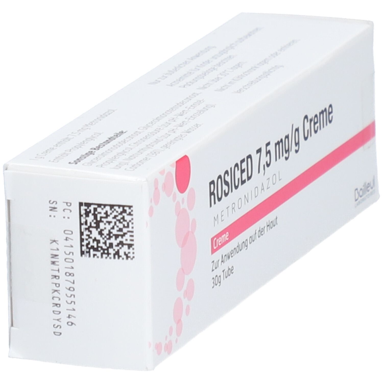 Rosiced 7,5 mg/g Creme 30 g