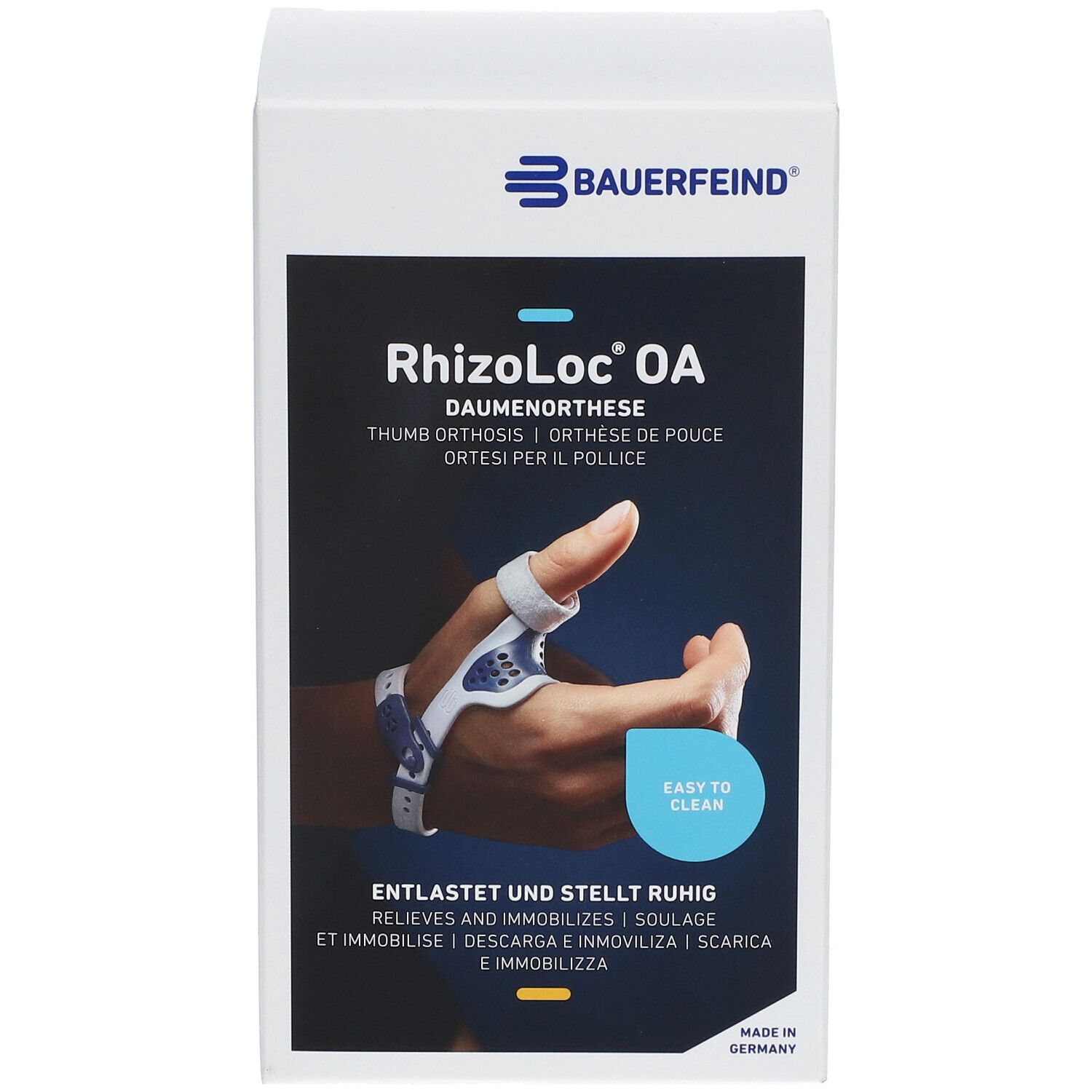 RhizoLoc® OA Daumenorthesen rechts Gr.2 titan