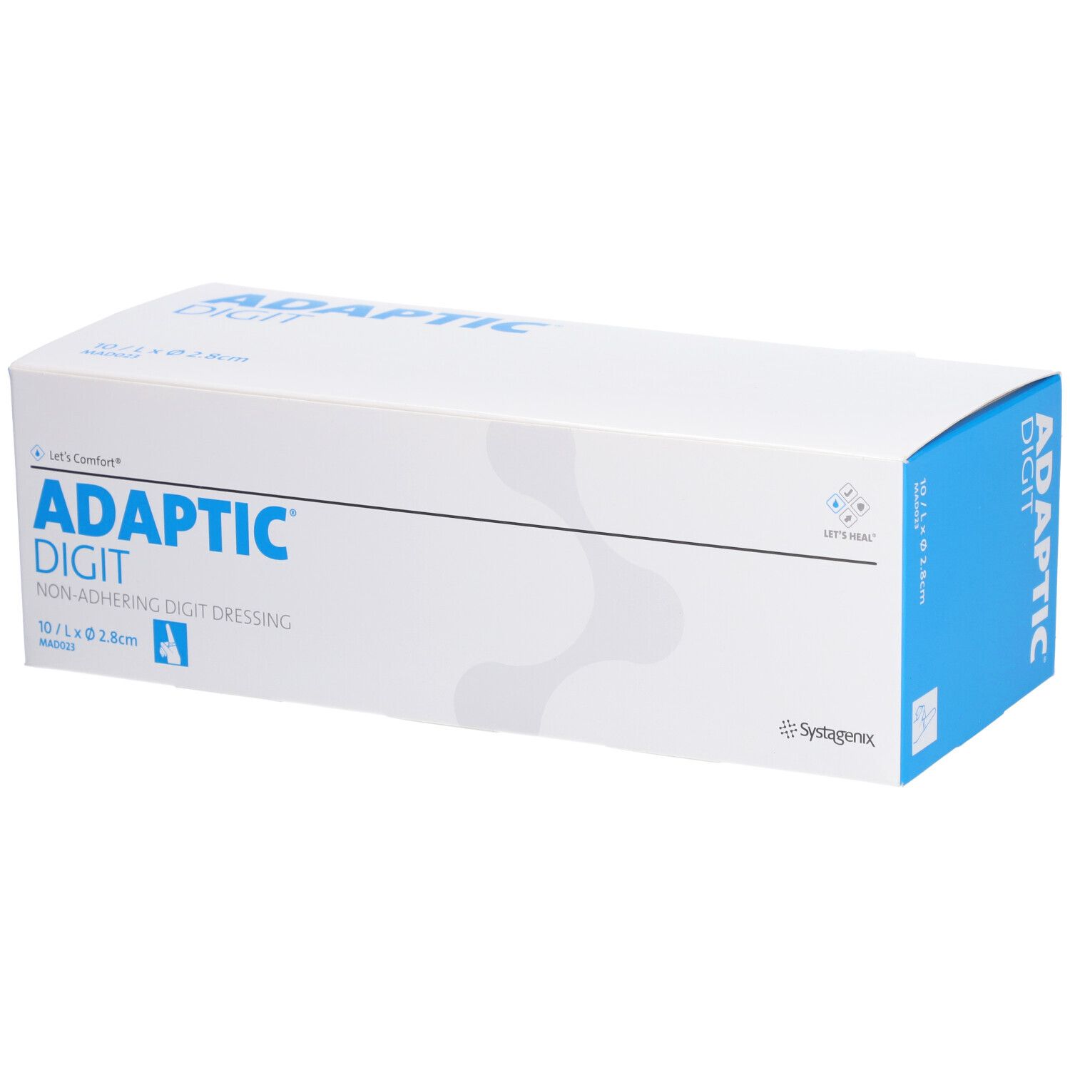 3M™ Adaptic™ Digit Nicht haftender Silikon-Wundverband, MAD023, 2,8 cm Diameter, Large