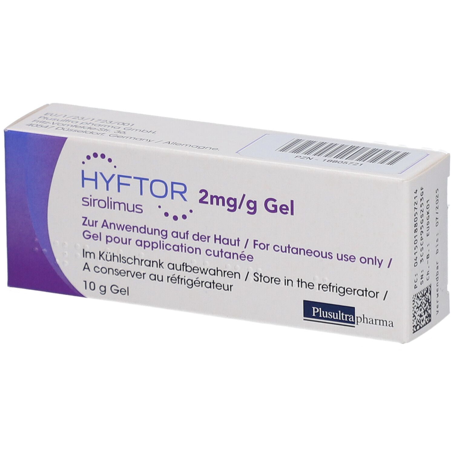 HYFTOR 2 mg/g Gel