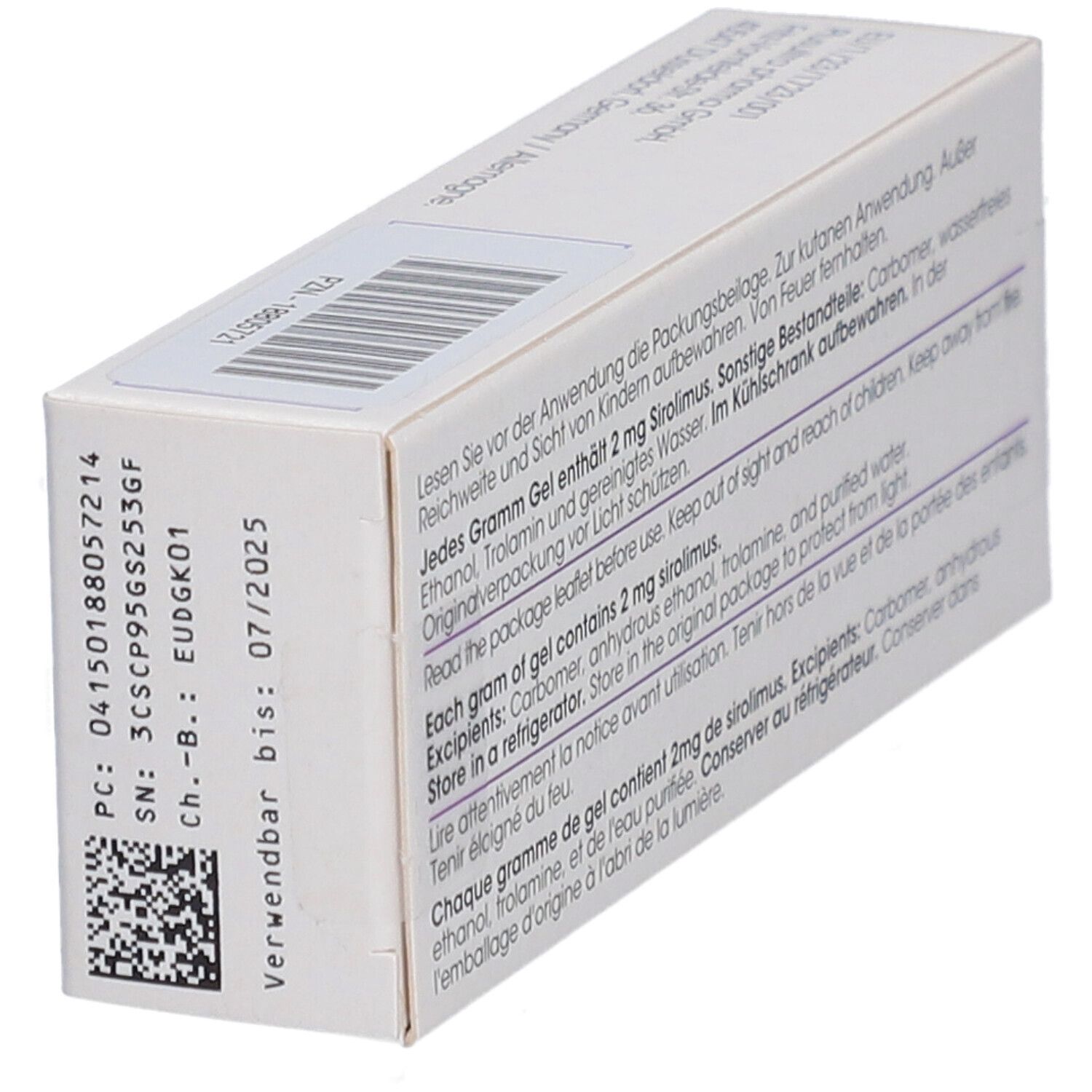 HYFTOR 2 mg/g Gel