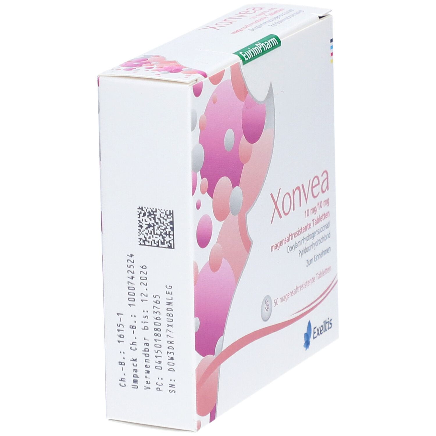 Xonvea 10 mg/10 mg magensaftresistente Tabletten 50 St magensaftresistent