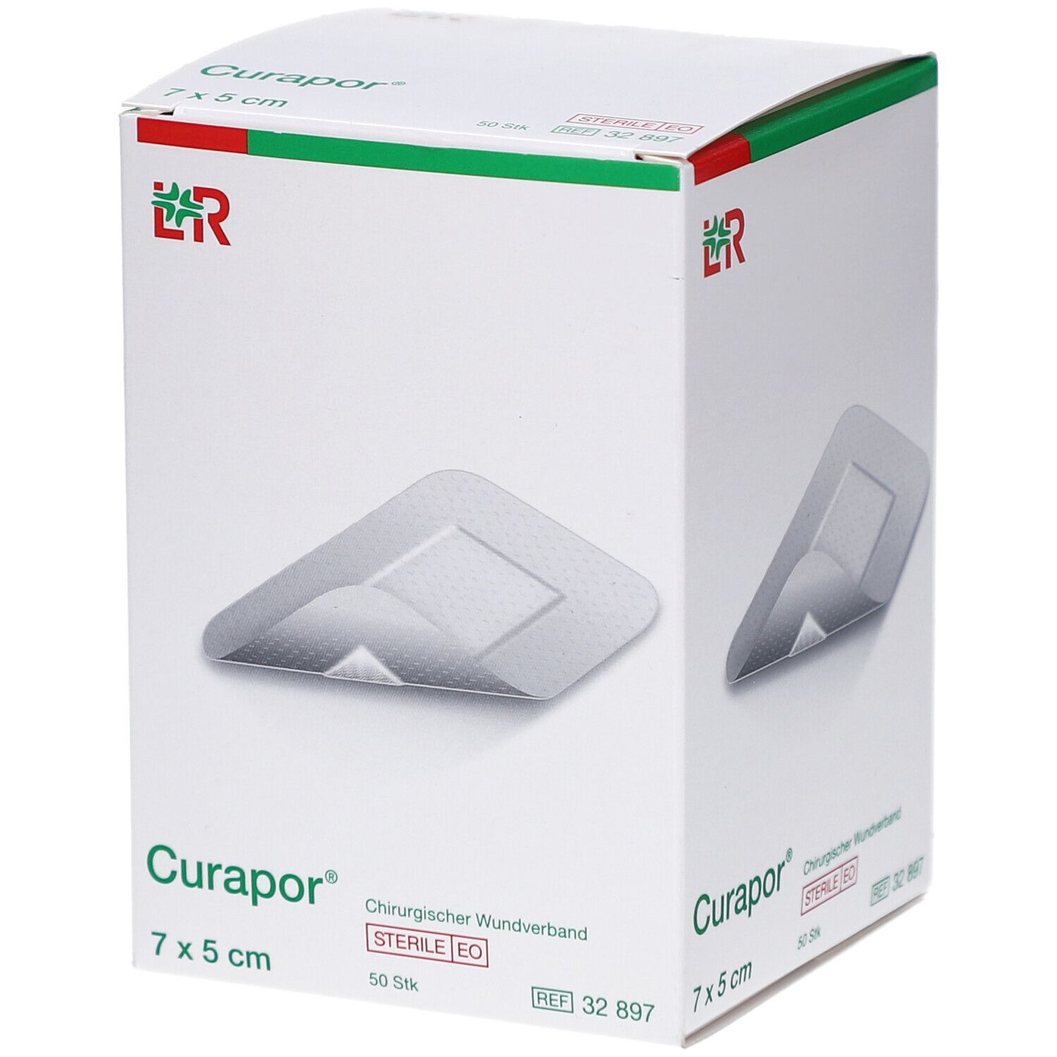 Curapor Wundverband steril chirurgisch 5x7 cm 50 St Pflaster