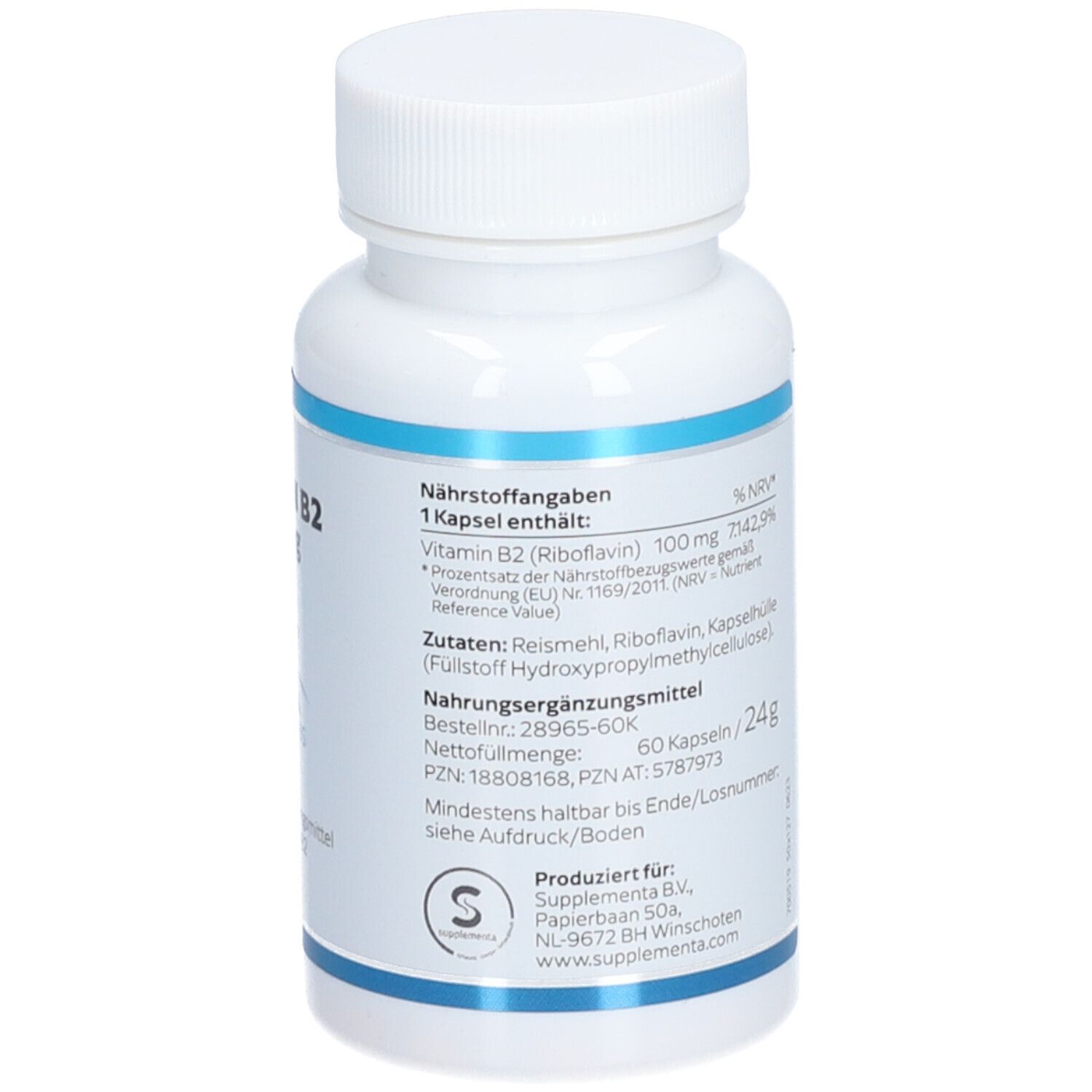 Vitamin B2 100 mg 60 St - Shop Apotheke