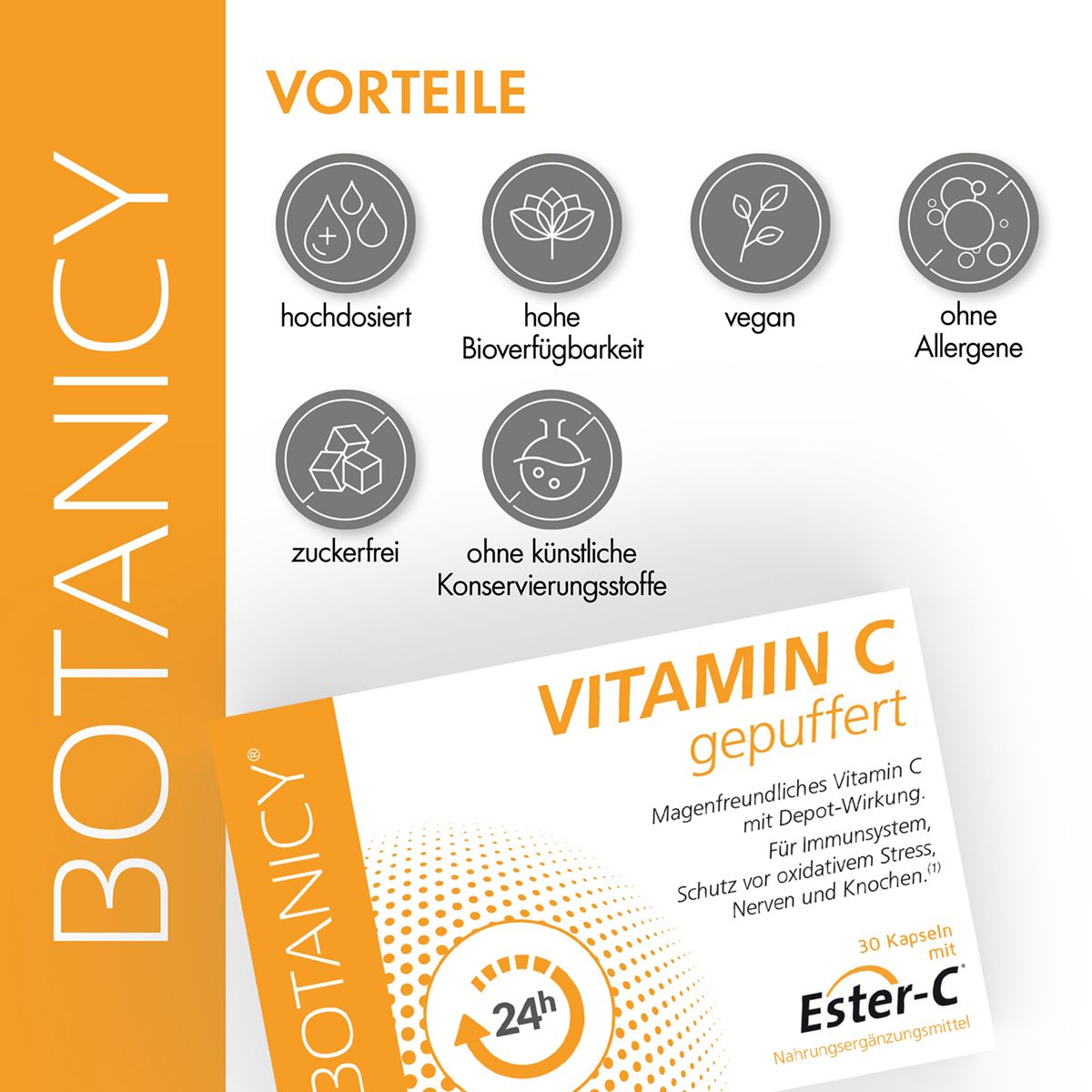 BOTANICY® Vitamin C gepuffert