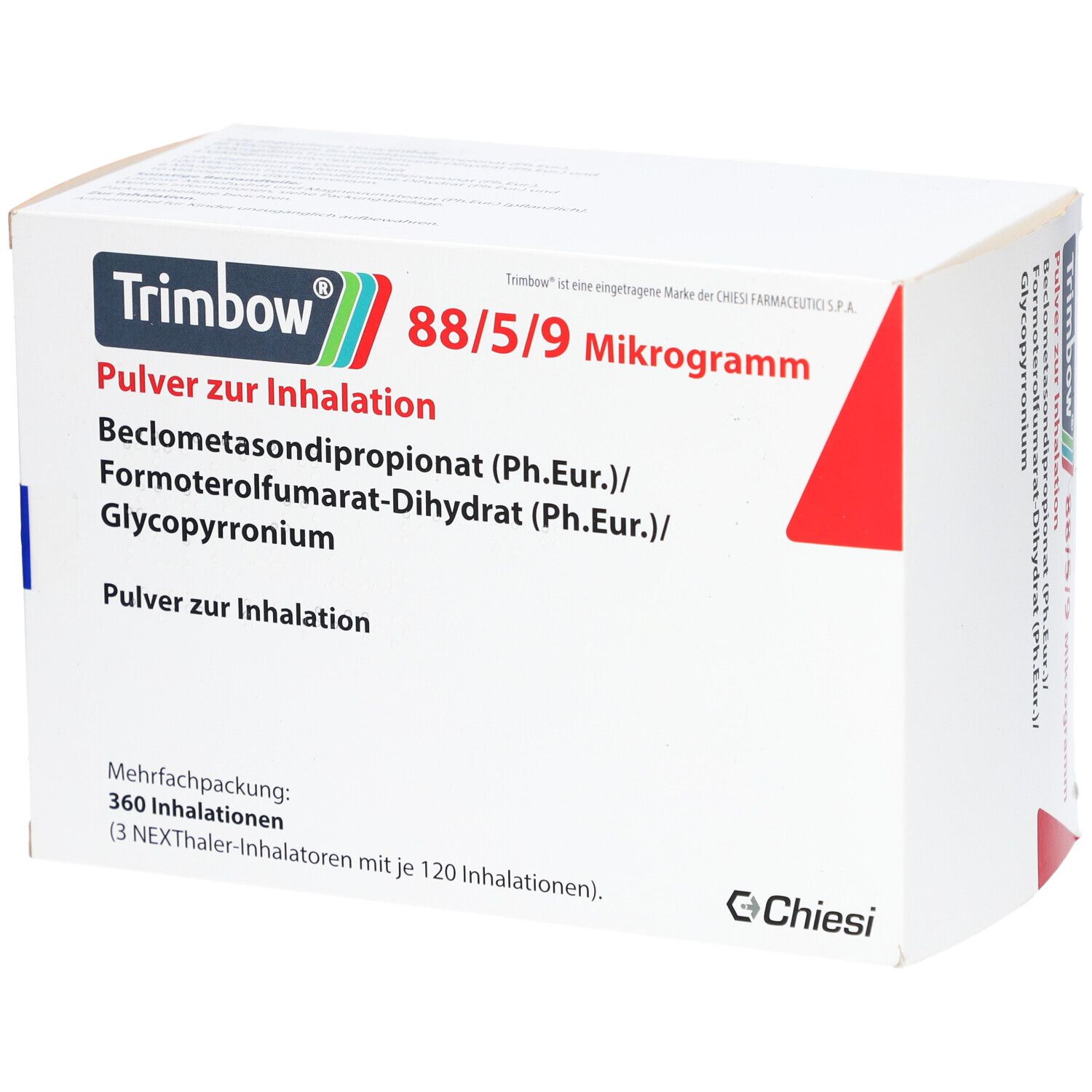 TRIMBOW 88/5/9 µg 360ED Plv.z.Inhalation NEXThaler