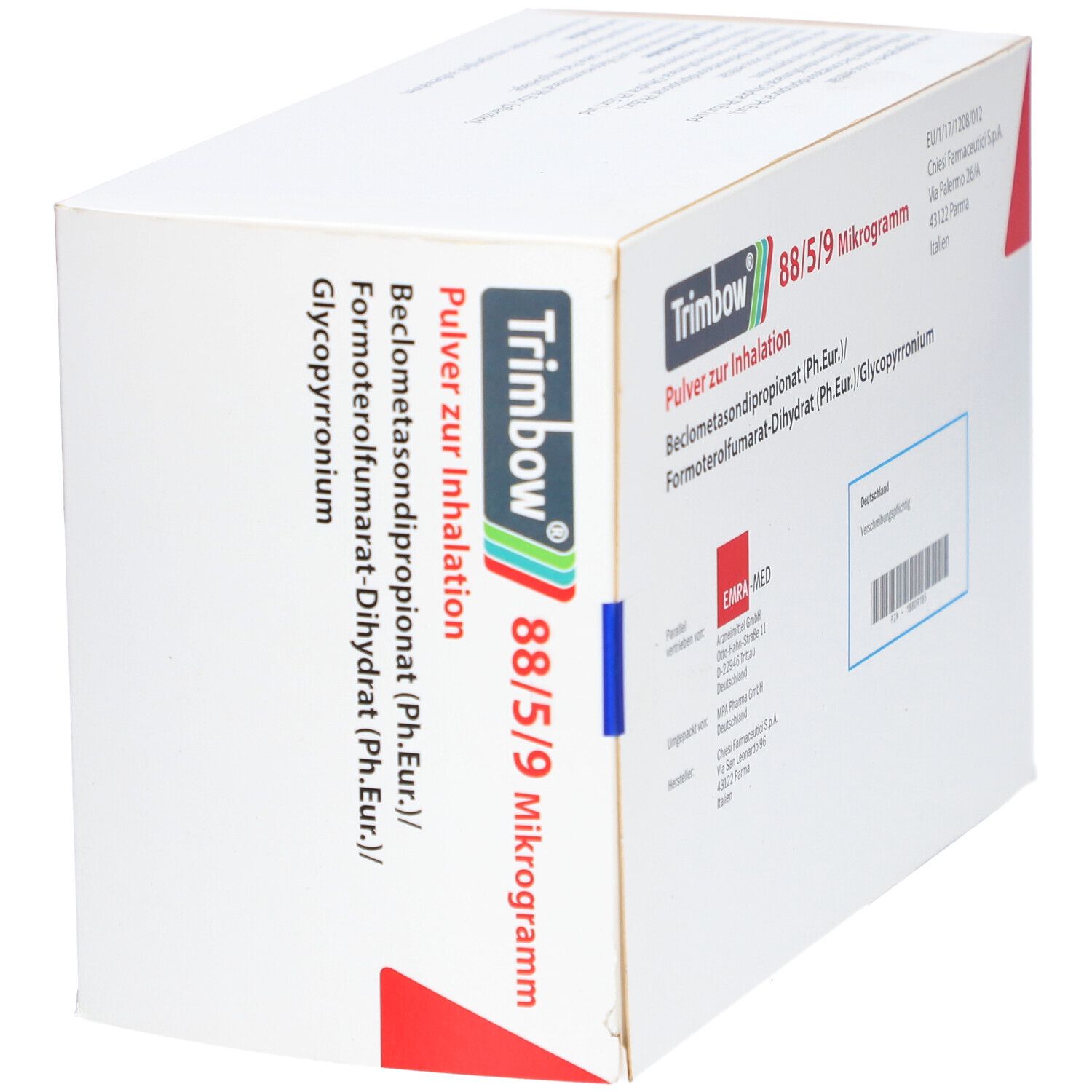 TRIMBOW 88/5/9 µg 360ED Plv.z.Inhalation NEXThaler