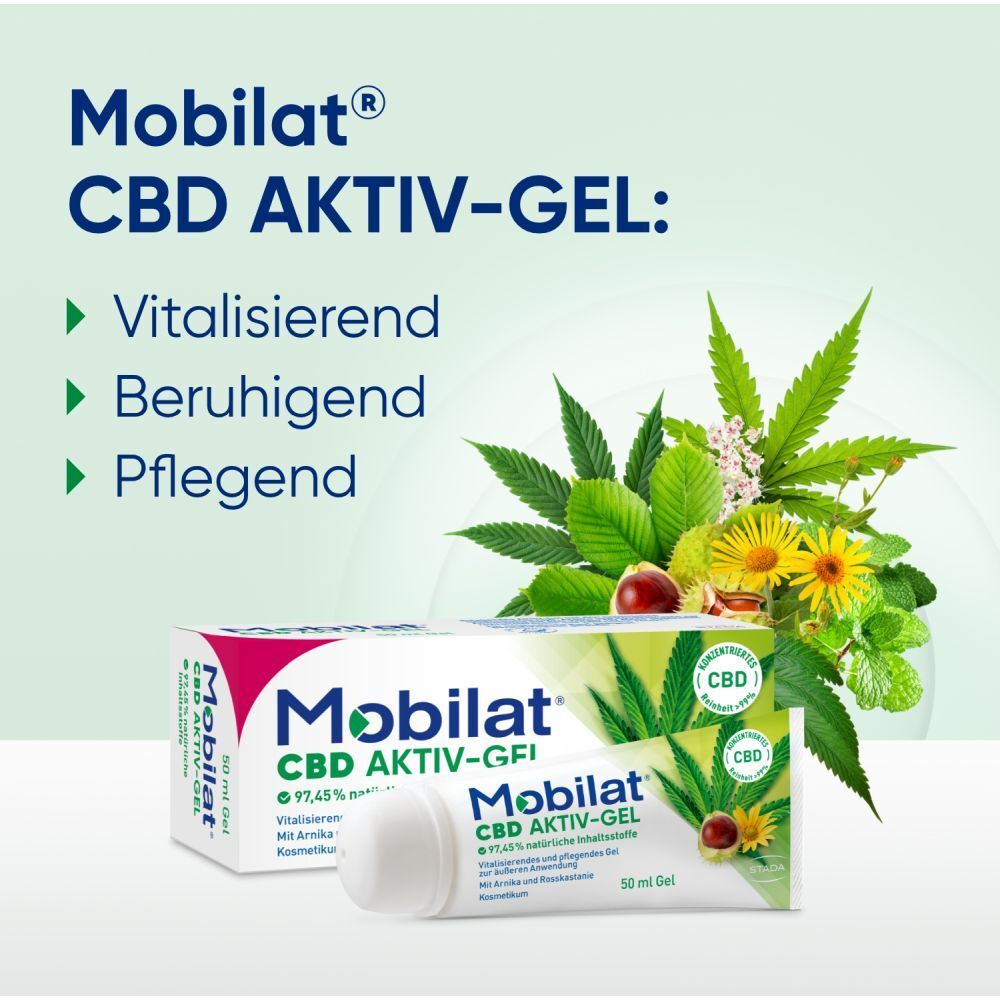 Mobilat CBD Aktiv-Gel 100 ml Gel