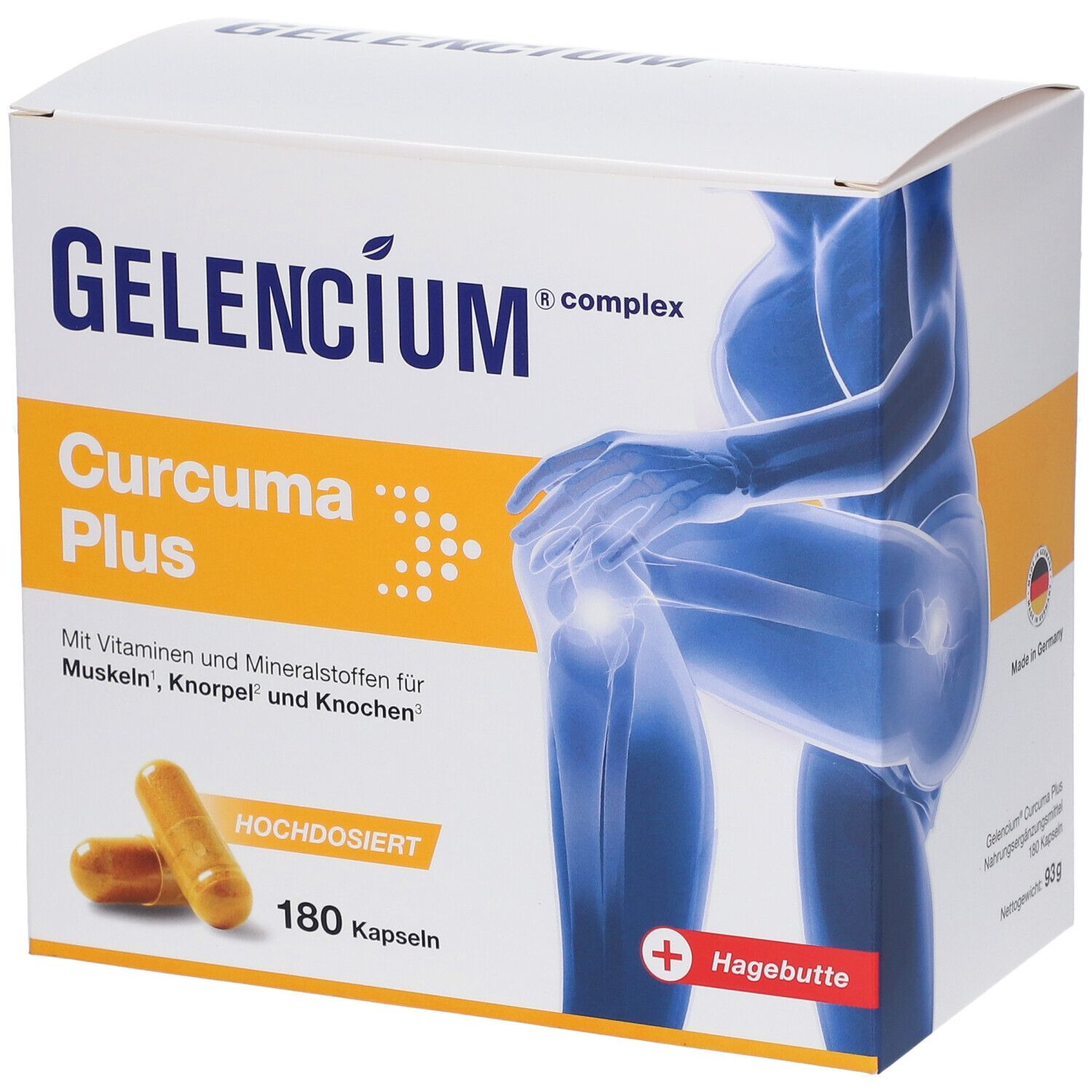 GELENCIUM® Curcuma Plus hochdosiert mit Vitamin C