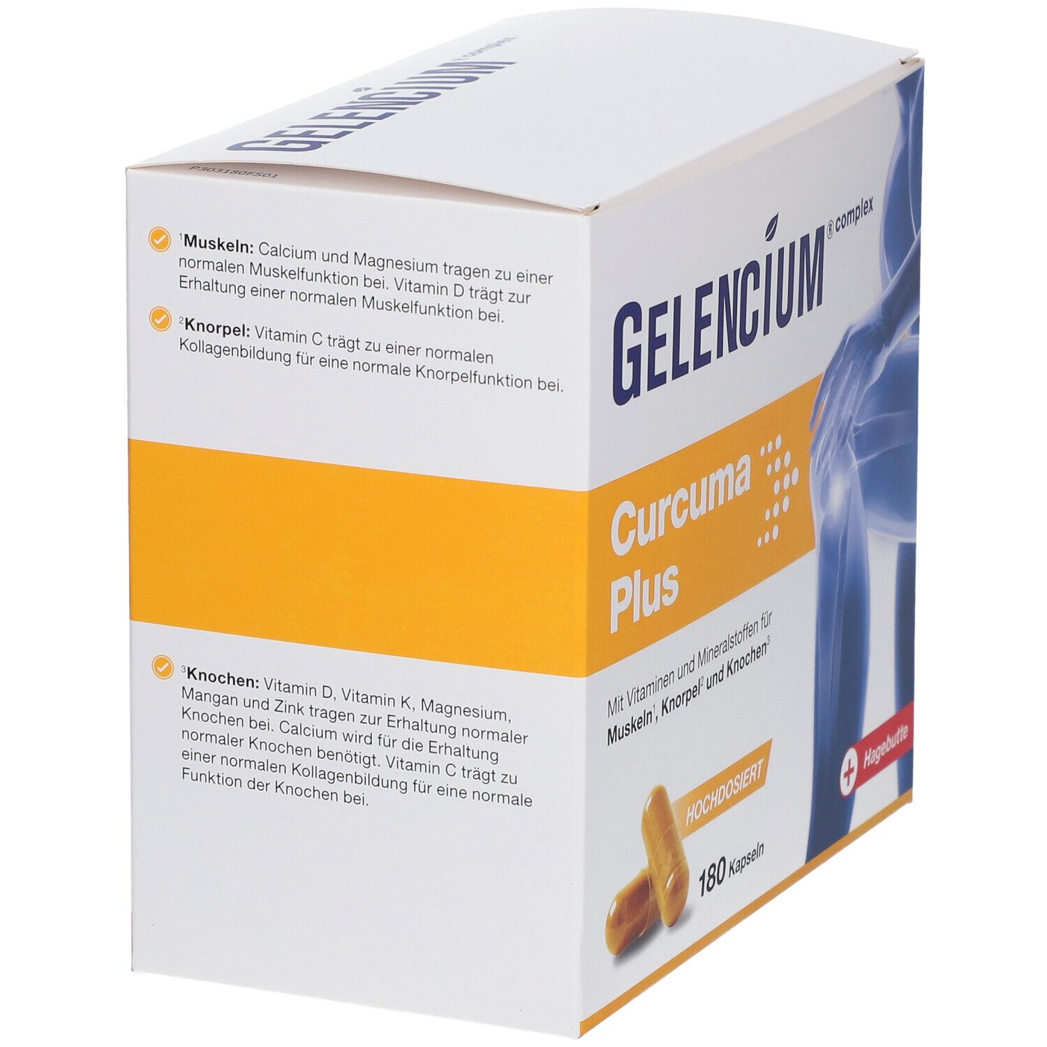 Gelencium Curcuma Plus hochdosiert m.Vit.C Kapseln 180 St