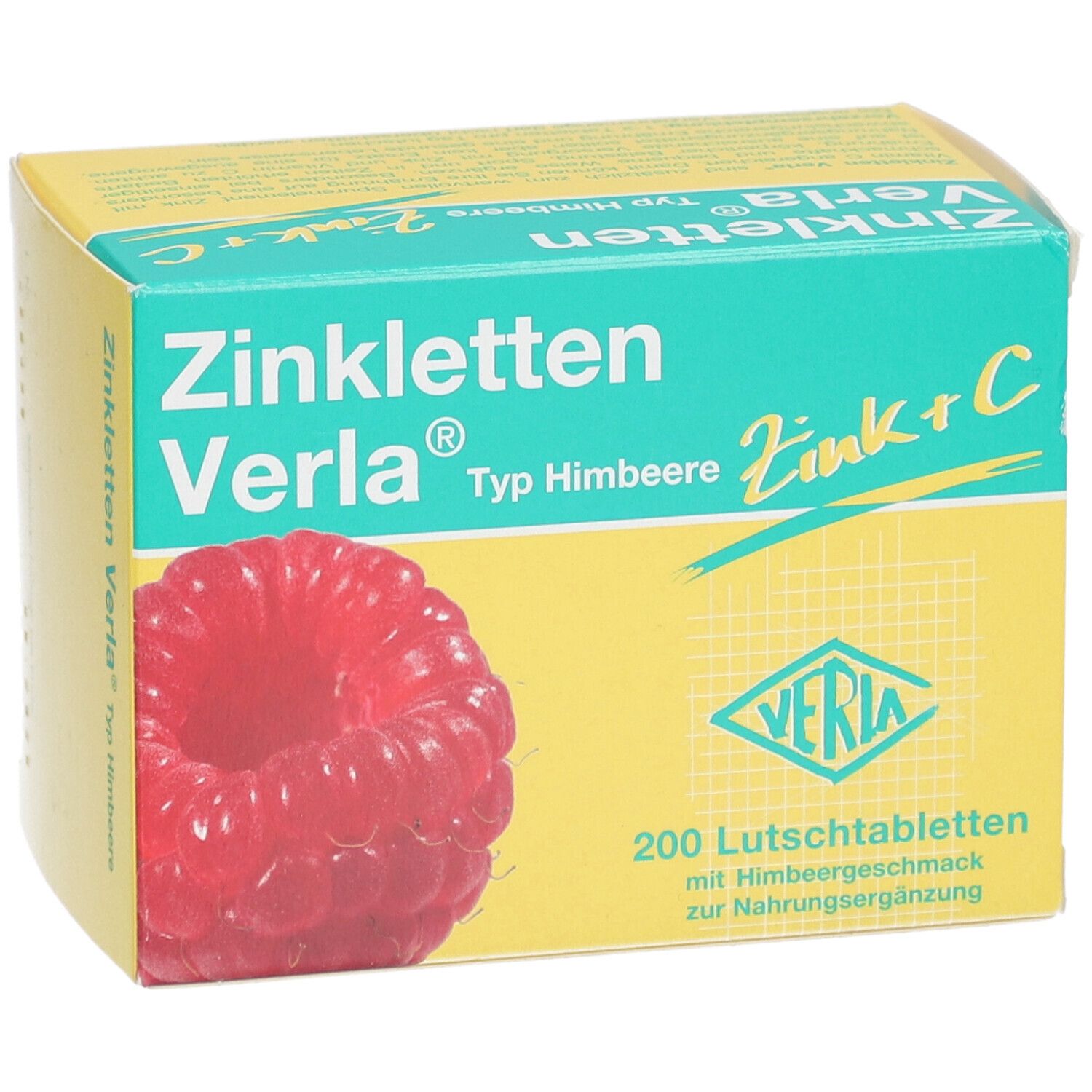 Zinkletten Verla® Himbeere Lutschtabletten
