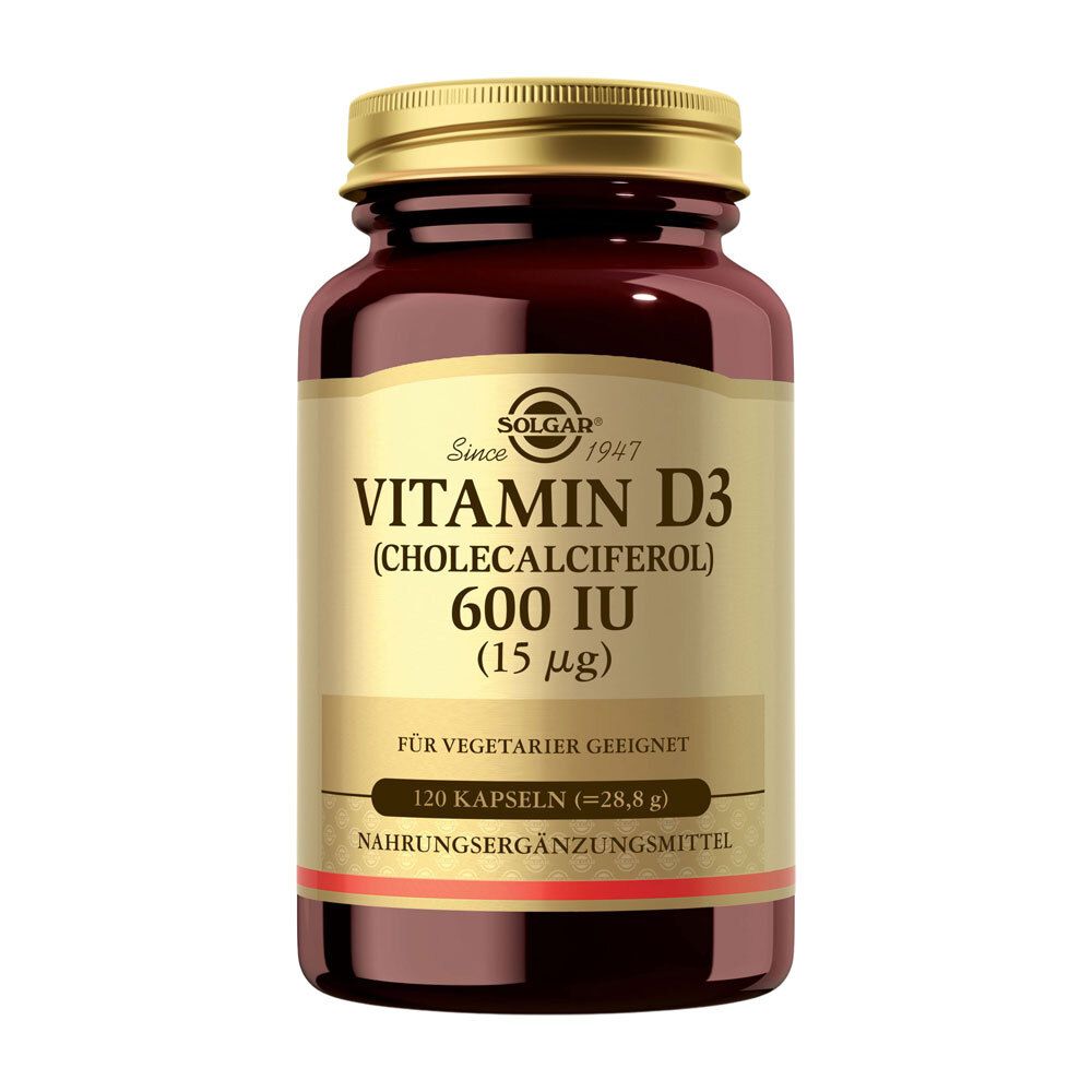 Solgar® Vitamin D3 600 IU