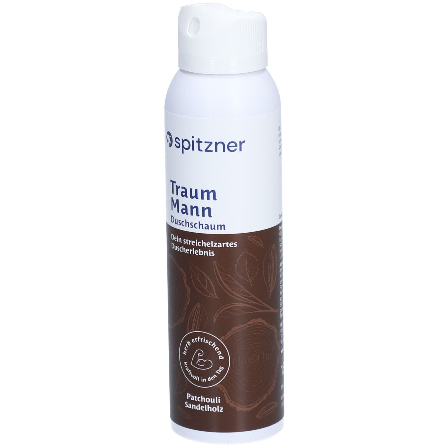 Spitzner Traum Mann Duschschaum mit Patchouli und Sandelholz.