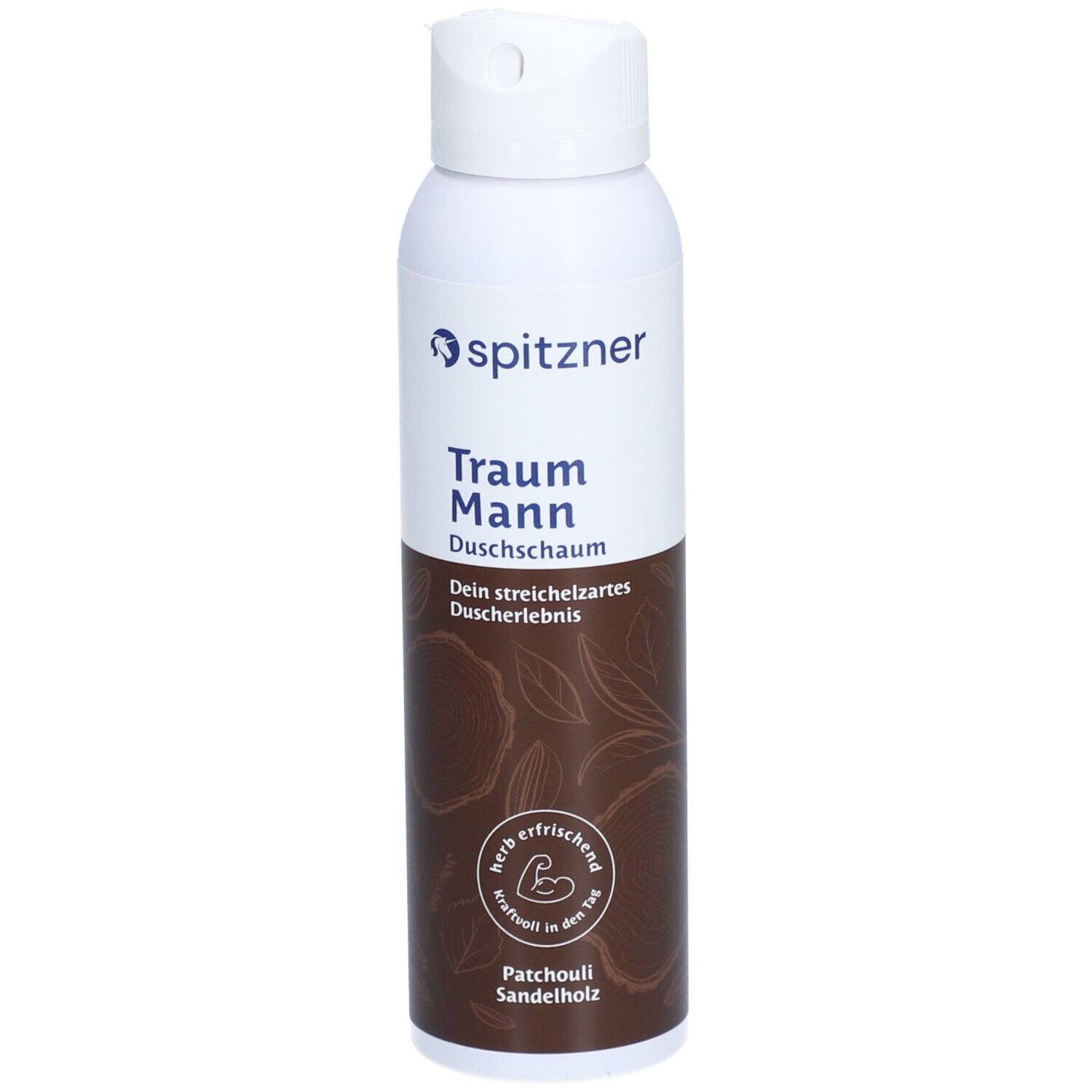 Spitzner Traum Mann Duschschaum mit Patchouli und Sandelholz.