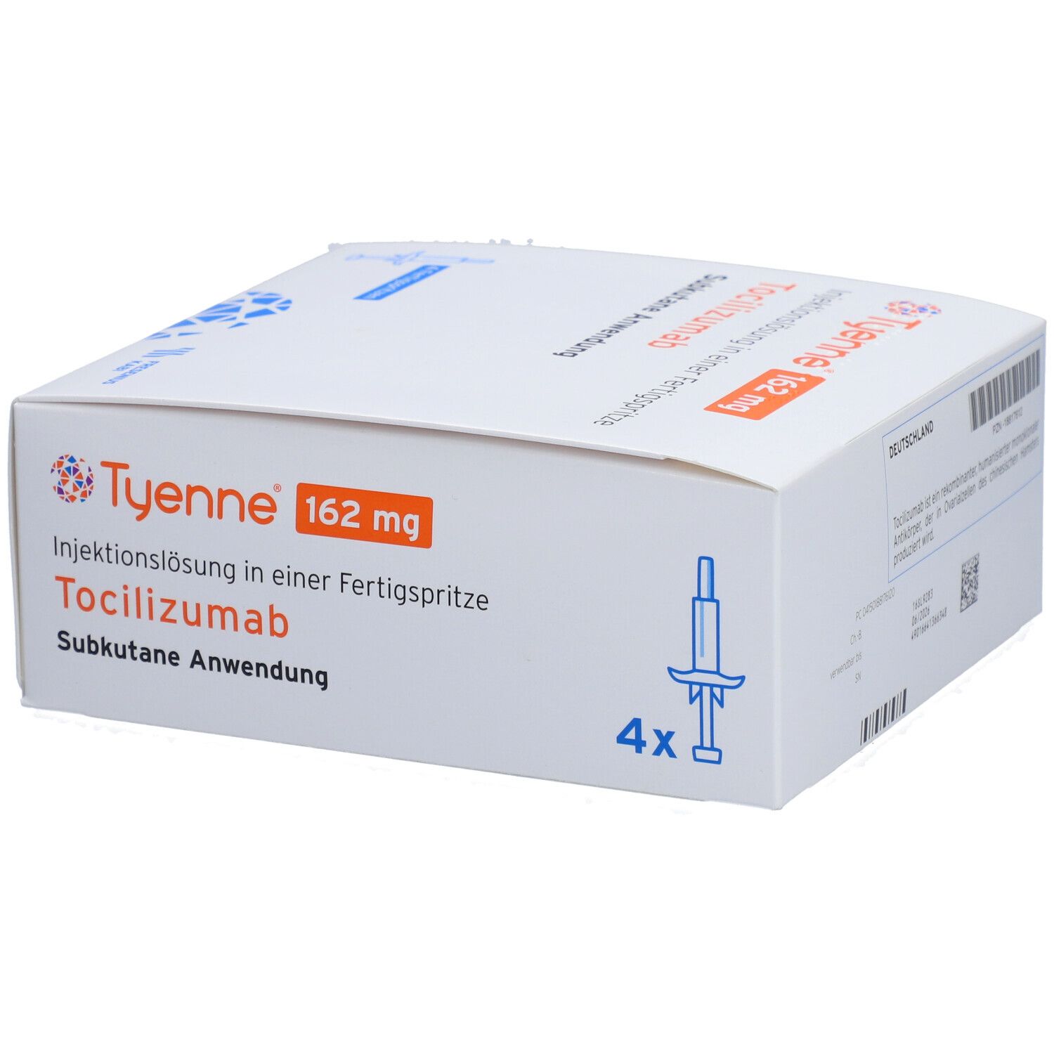 TYENNE 162 mg/0,9 ml Inj.-Lösung i.e.Fertigspr.