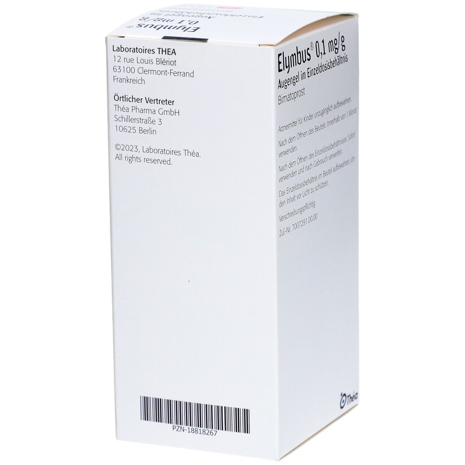 ELYMBUS 0,1 mg/g Augengel im Einzeldosisbehältnis