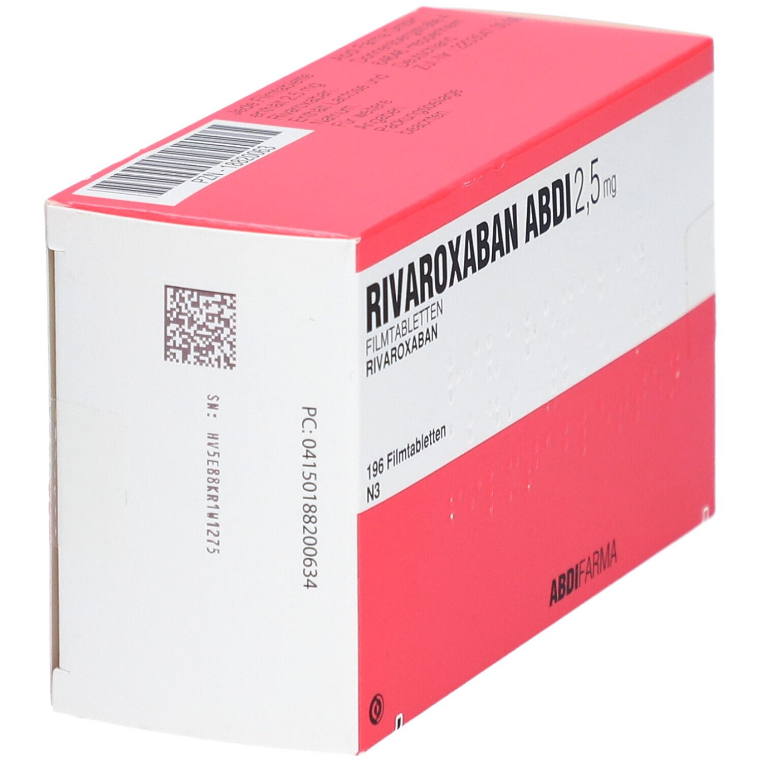 Rivaroxaban Stada 2,5 mg Filmtabletten 196 St