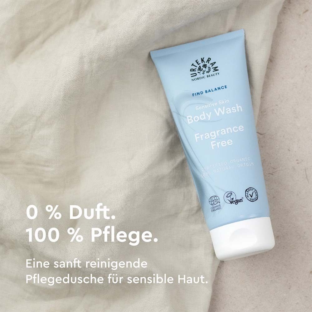 Urtekram Fragrance free Body Wash 200 ml Duschgel