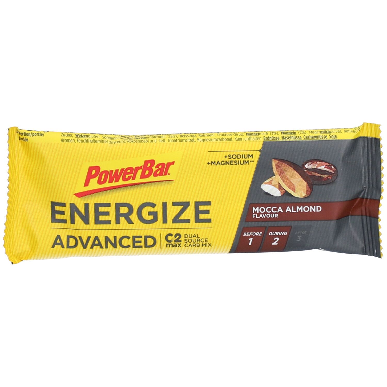 Powerbar Energized Advanced Riegel Mocca-Almond 55 g