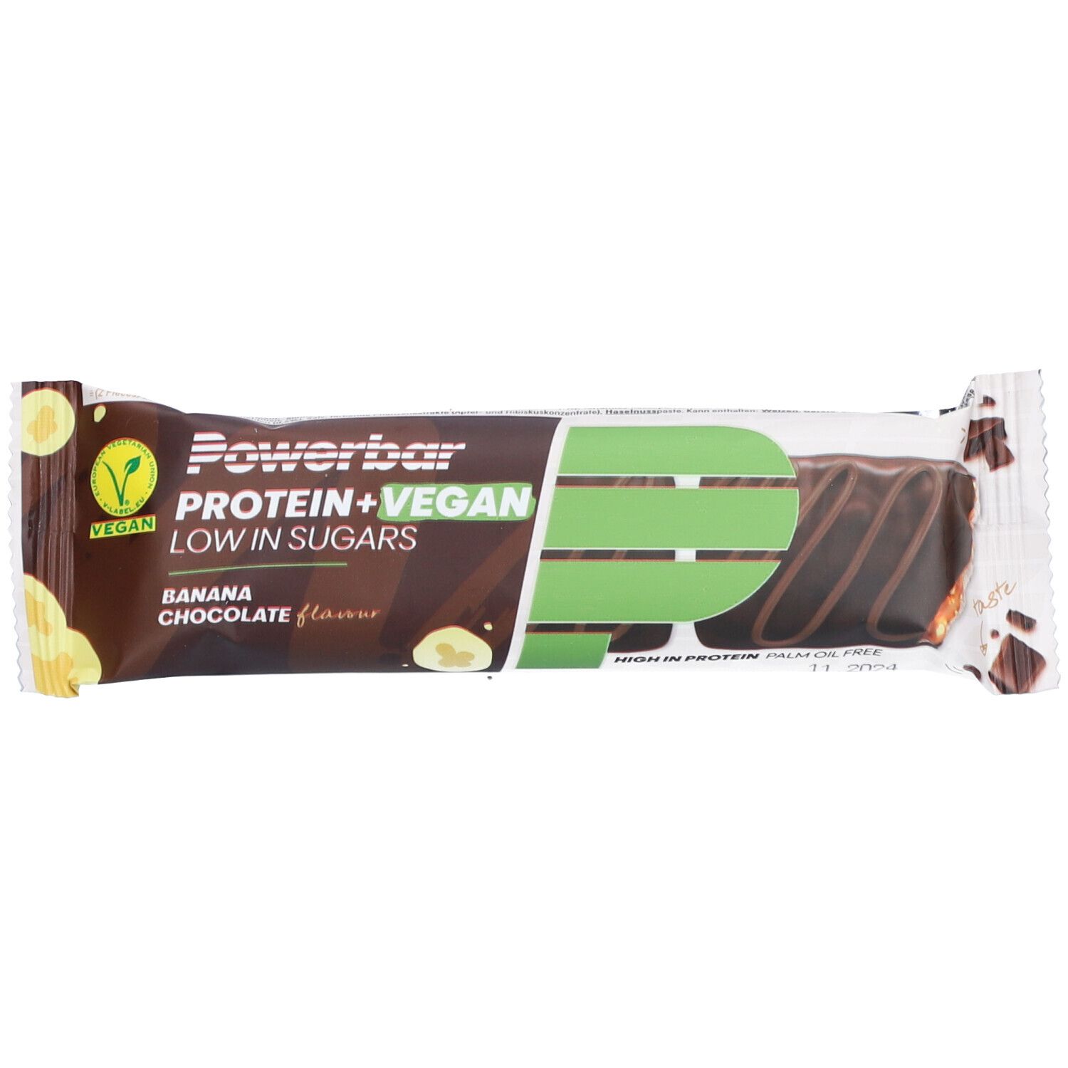 Powerbar Protein+ vegan Riegel Banana Chocolate 42 g